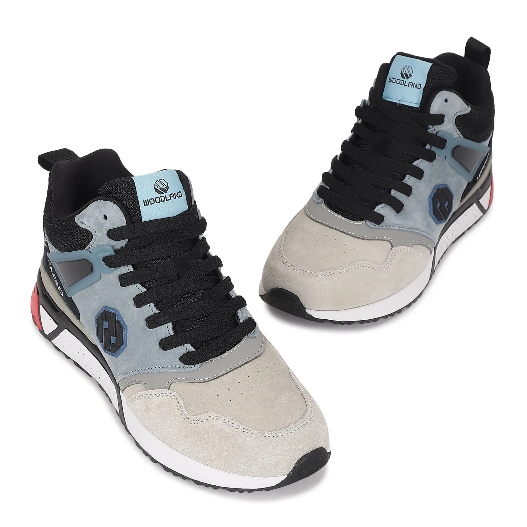Grey Sneakers for Men - Thumbnail 4