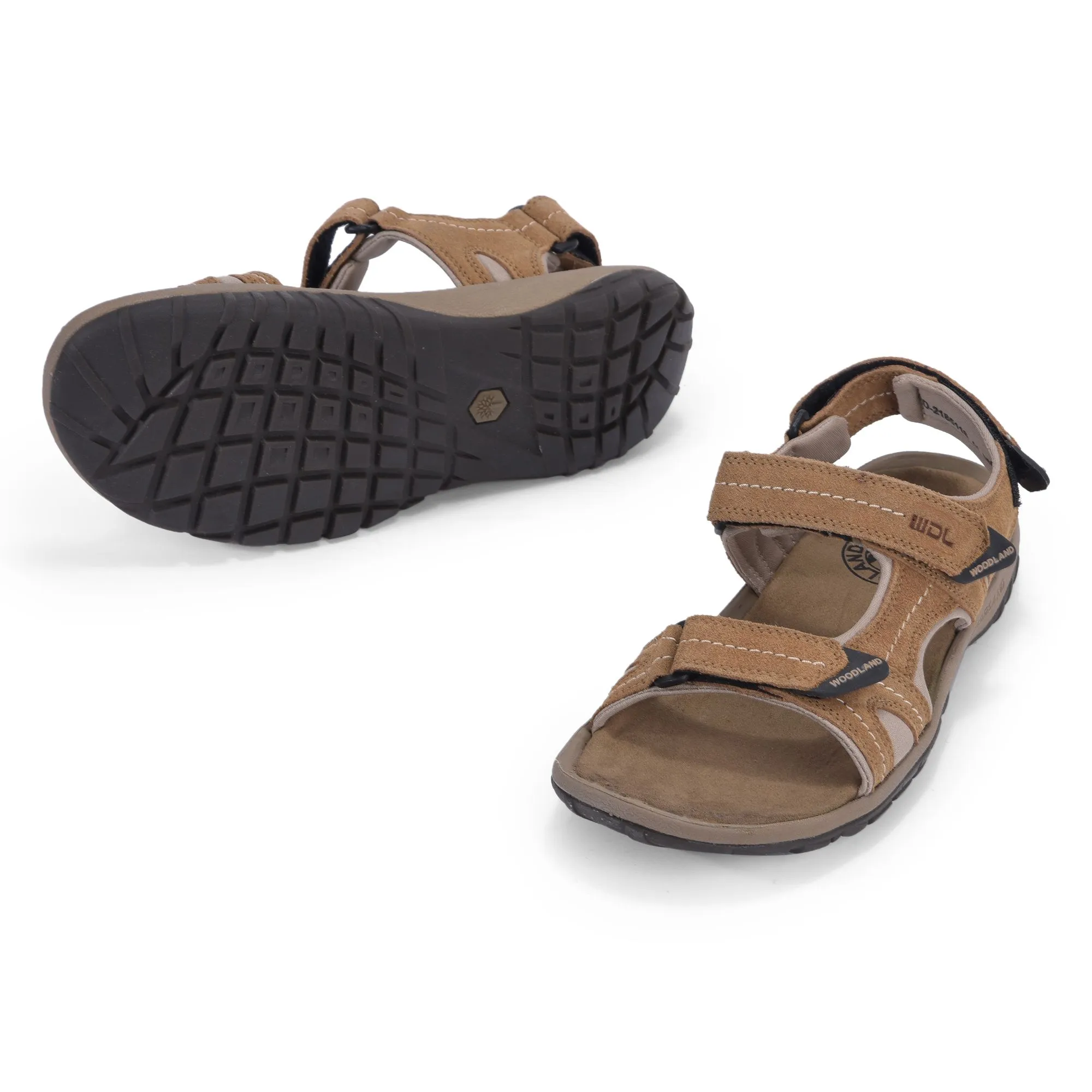 Woodland CAMEL floater sandals - Thumbnail 4