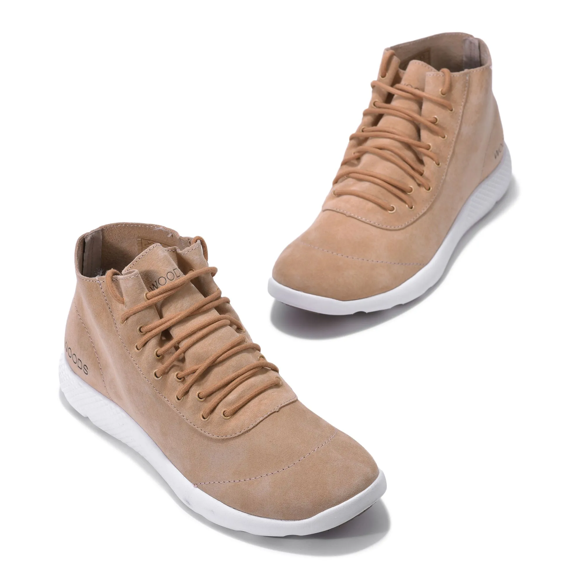 Camel high ankle shoes for men - Thumbnail 2