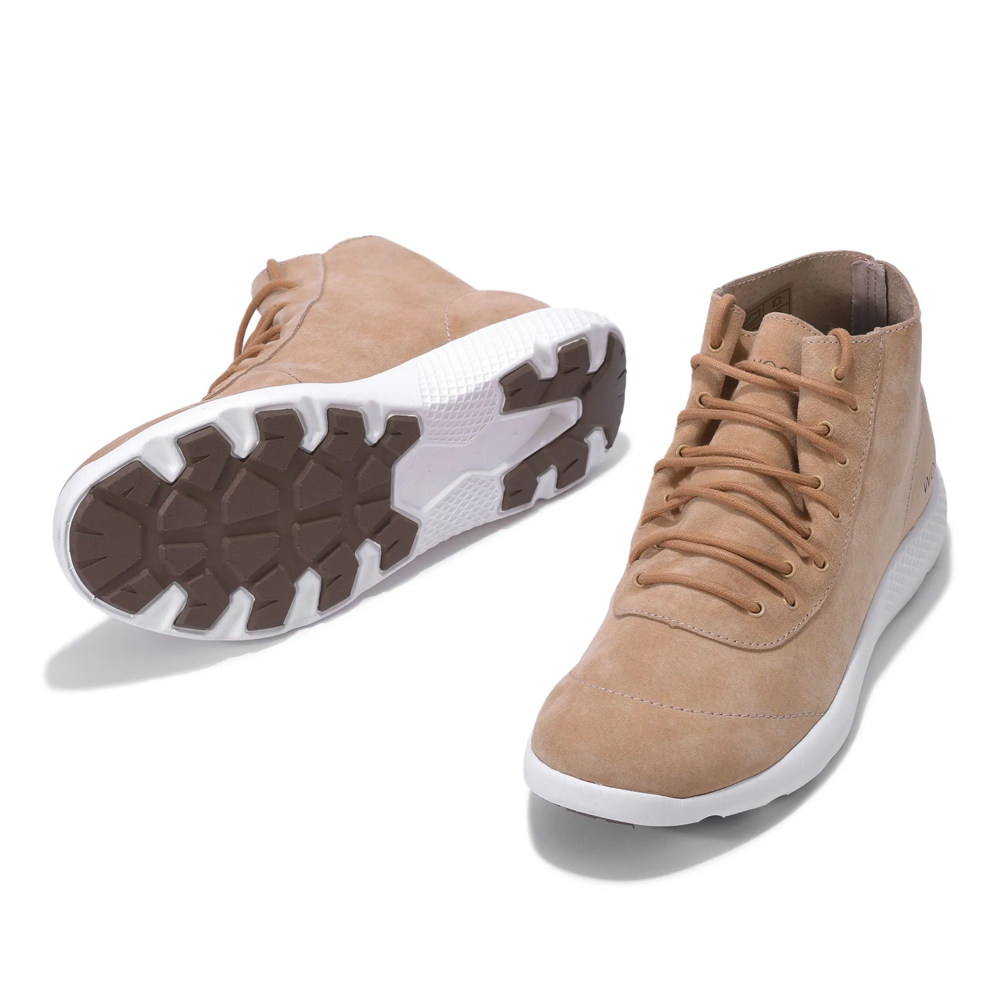 Camel high ankle shoes for men - Thumbnail 4