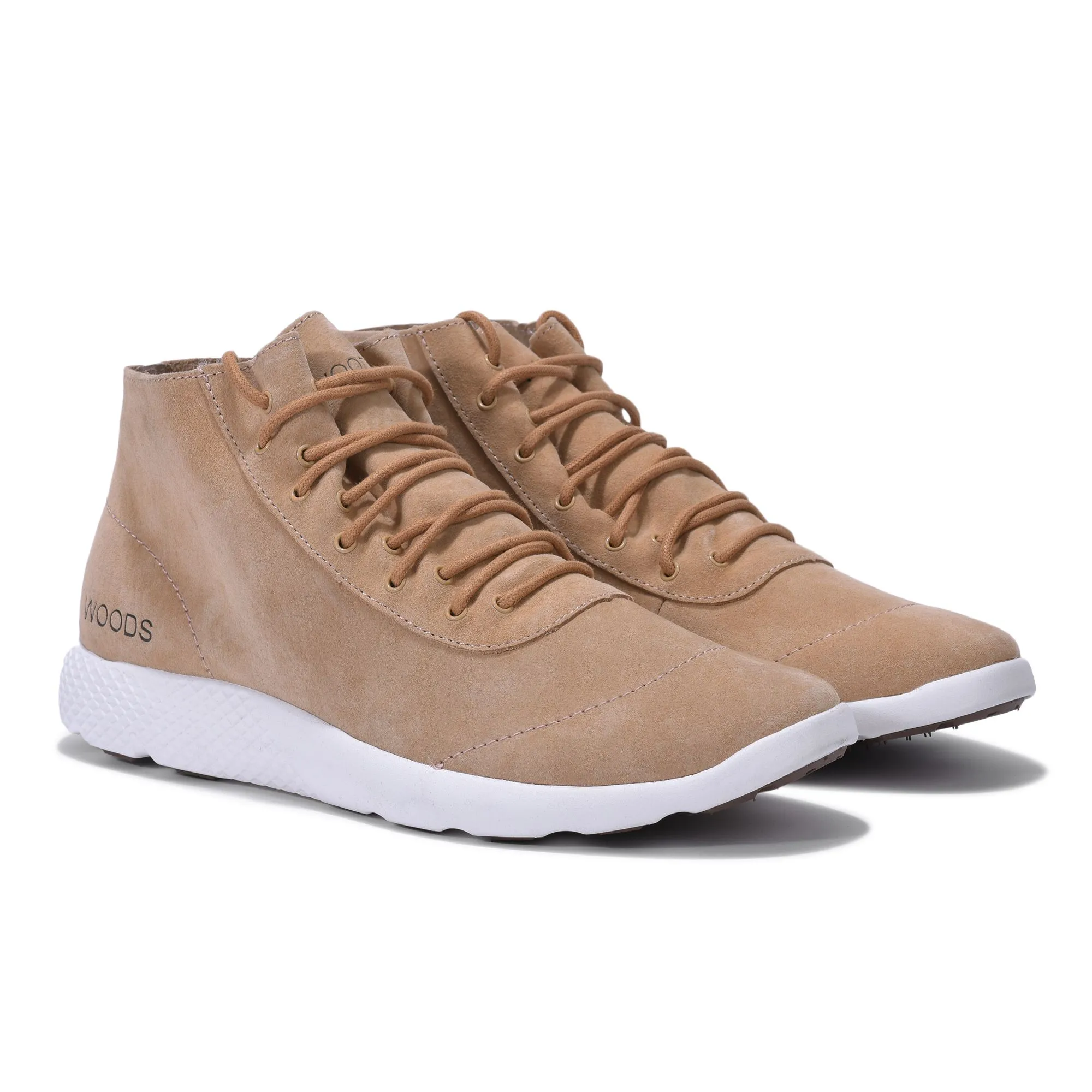 Camel high ankle shoes for men - Thumbnail 6