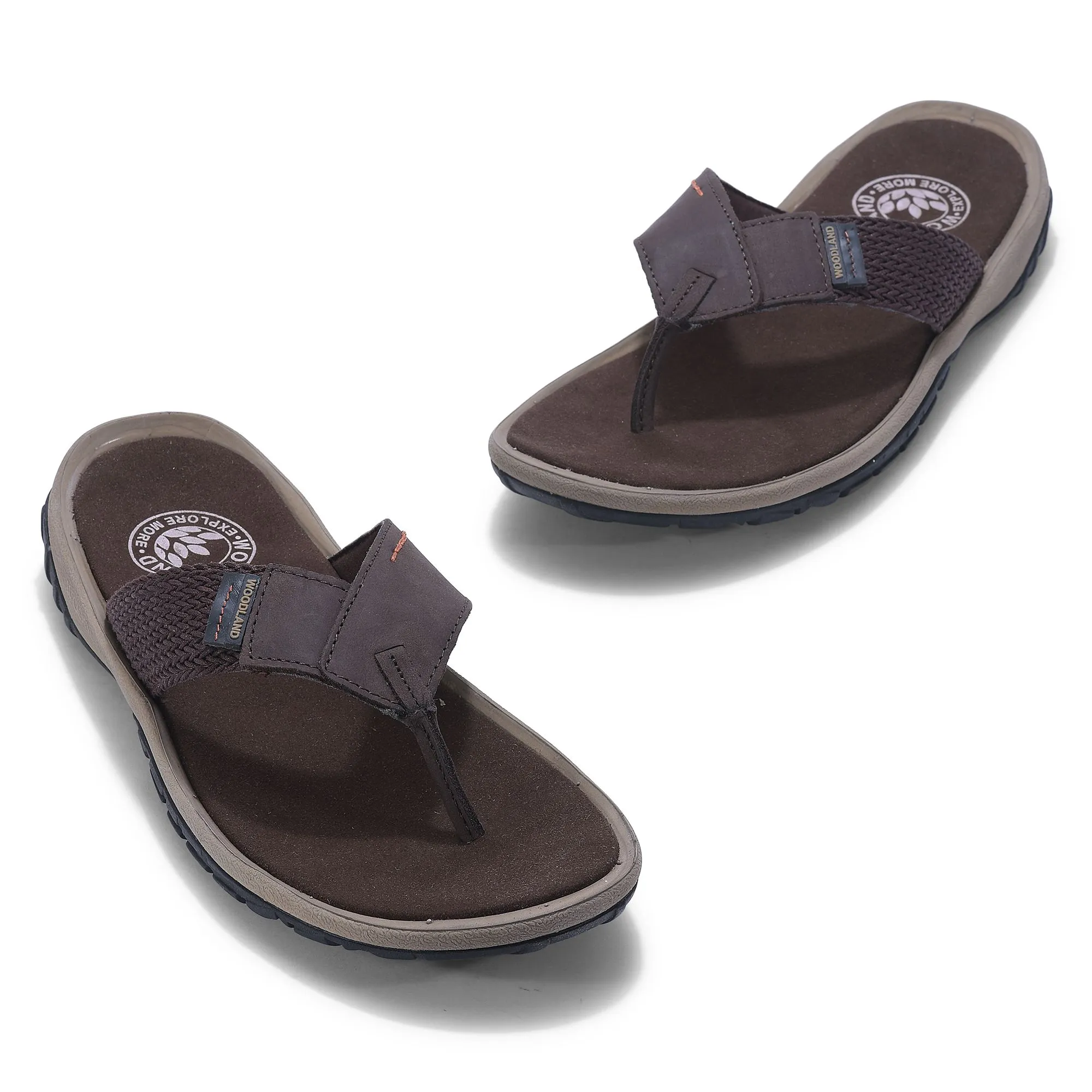 Woodland brown casual slippers - Thumbnail 2