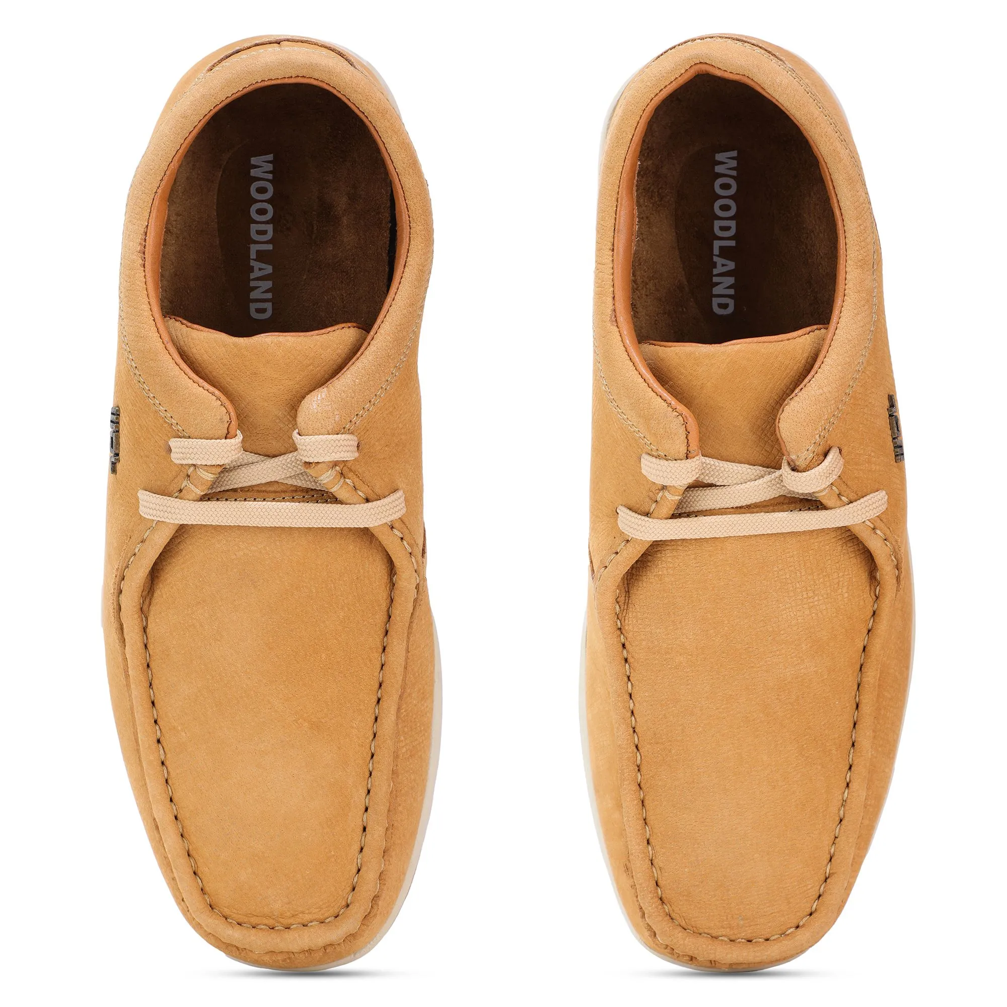Woodland CAMEL high ankle urban casual shoes - Thumbnail 3