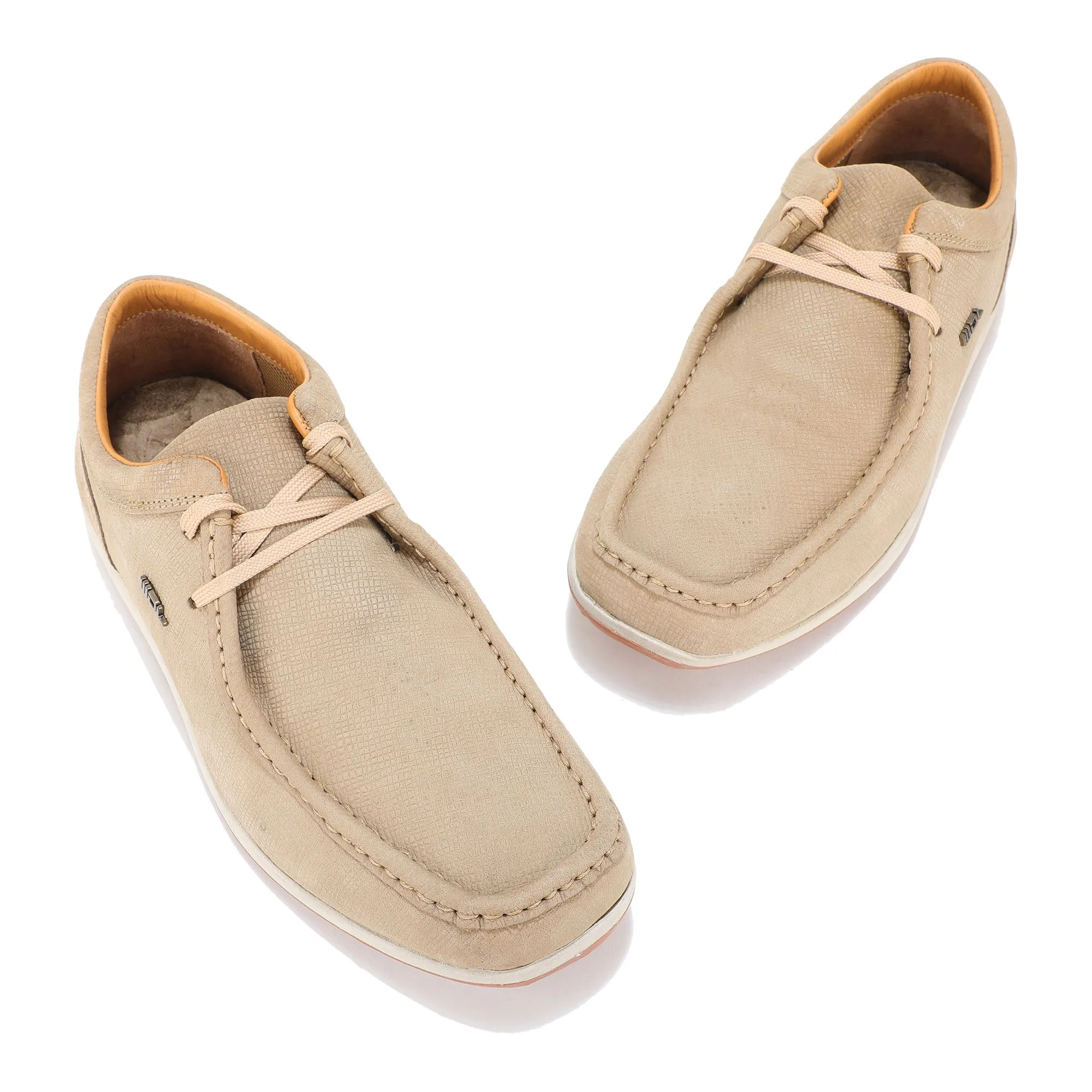 Woodland Khaki high ankle urban casual shoes - Thumbnail 2