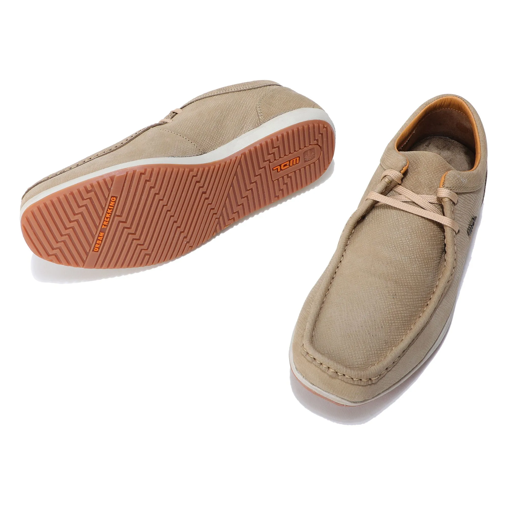 Woodland Khaki high ankle urban casual shoes - Thumbnail 4