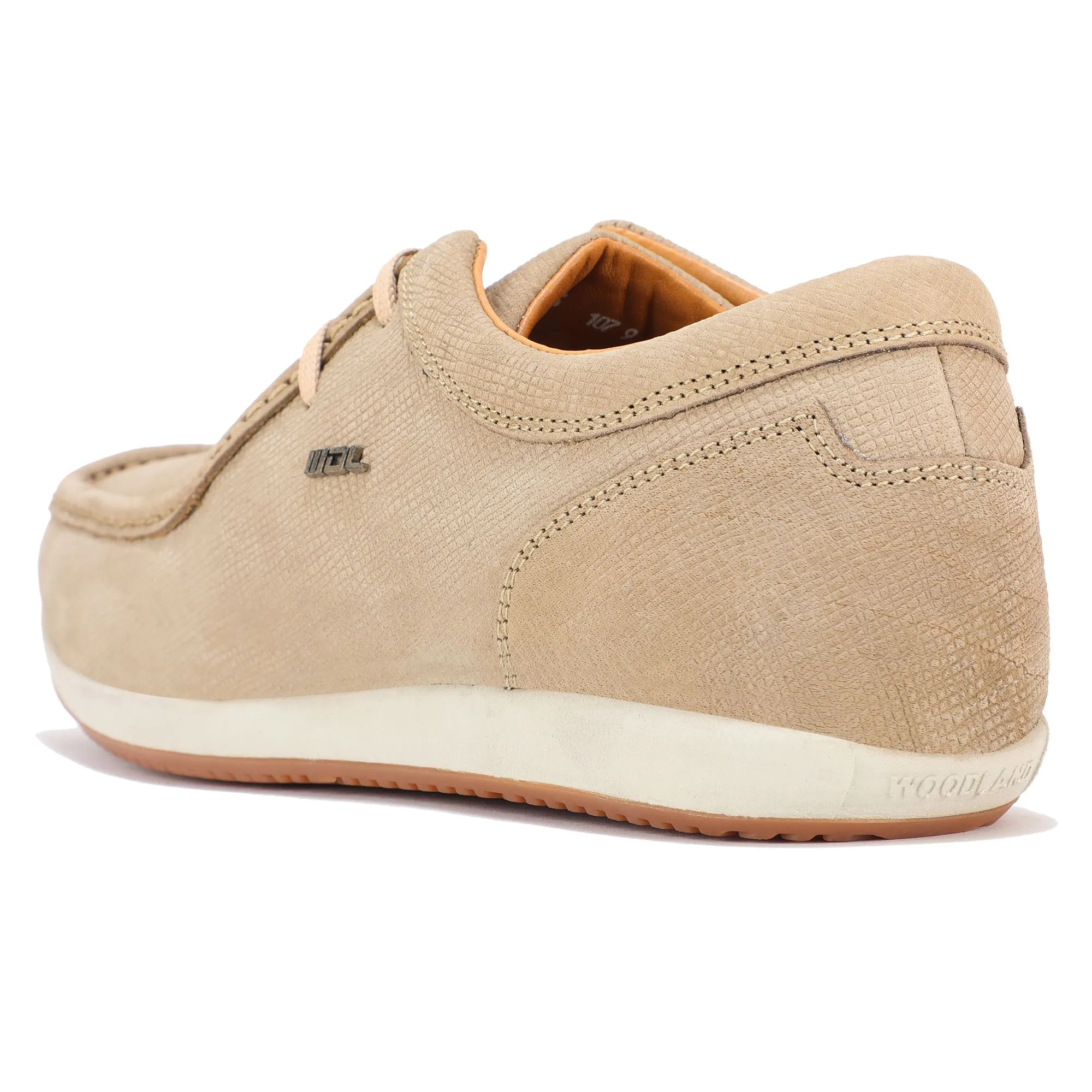 Woodland Khaki high ankle urban casual shoes - Thumbnail 5