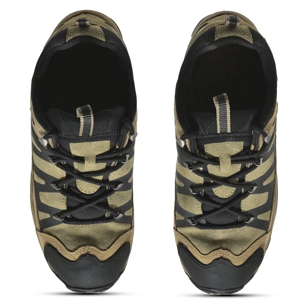 Khaki Casual shoes for men - Thumbnail 3