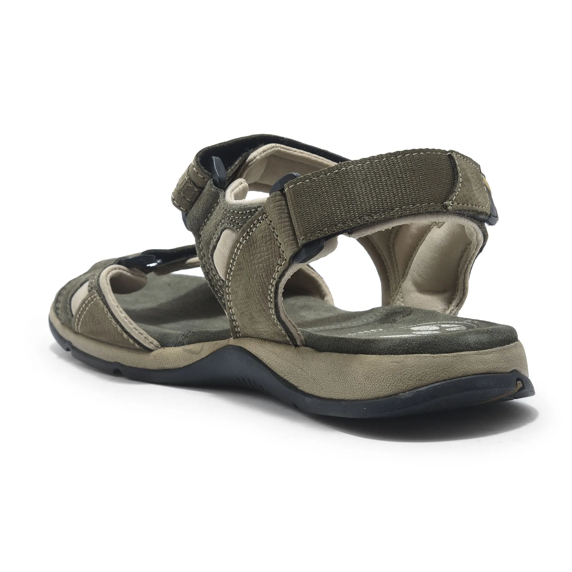 Olive green Sandal for men - Thumbnail 5