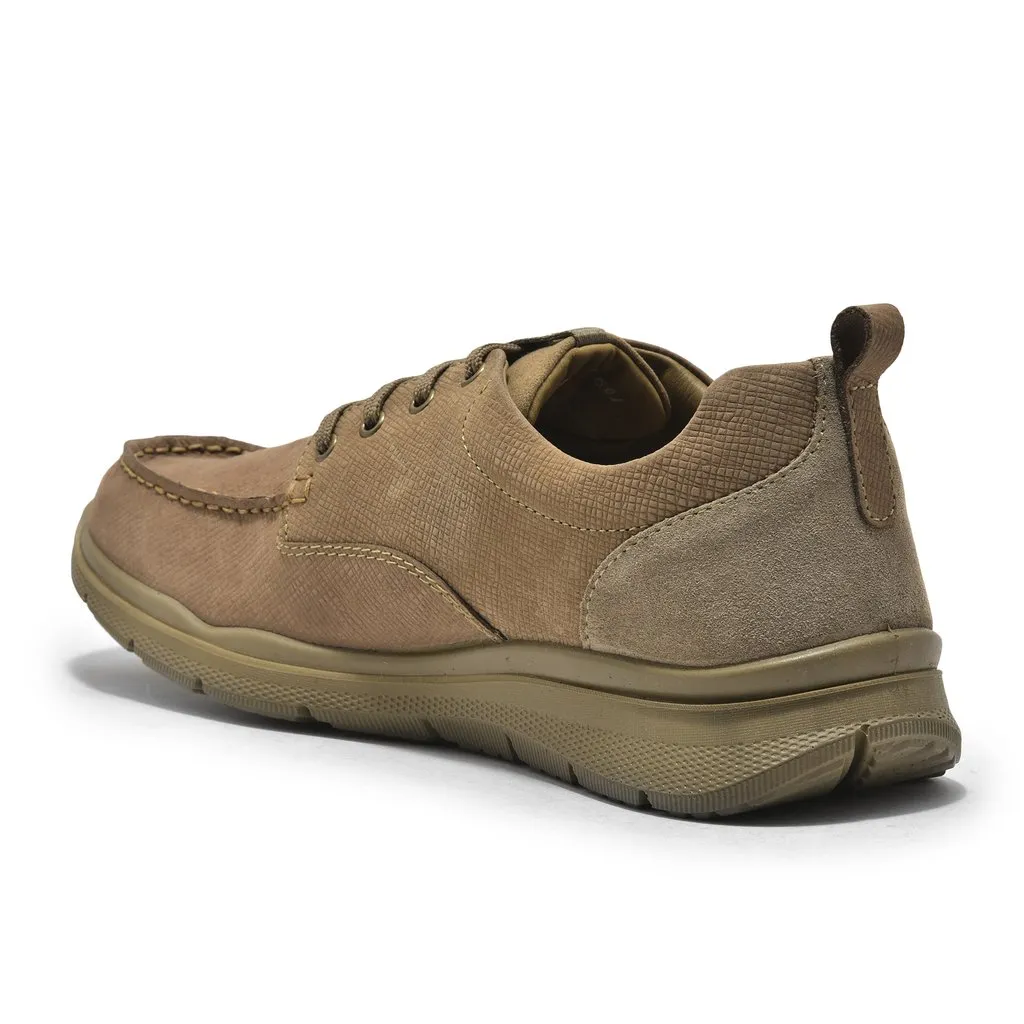 Dubai Khaki casual shoes for men - Thumbnail 5