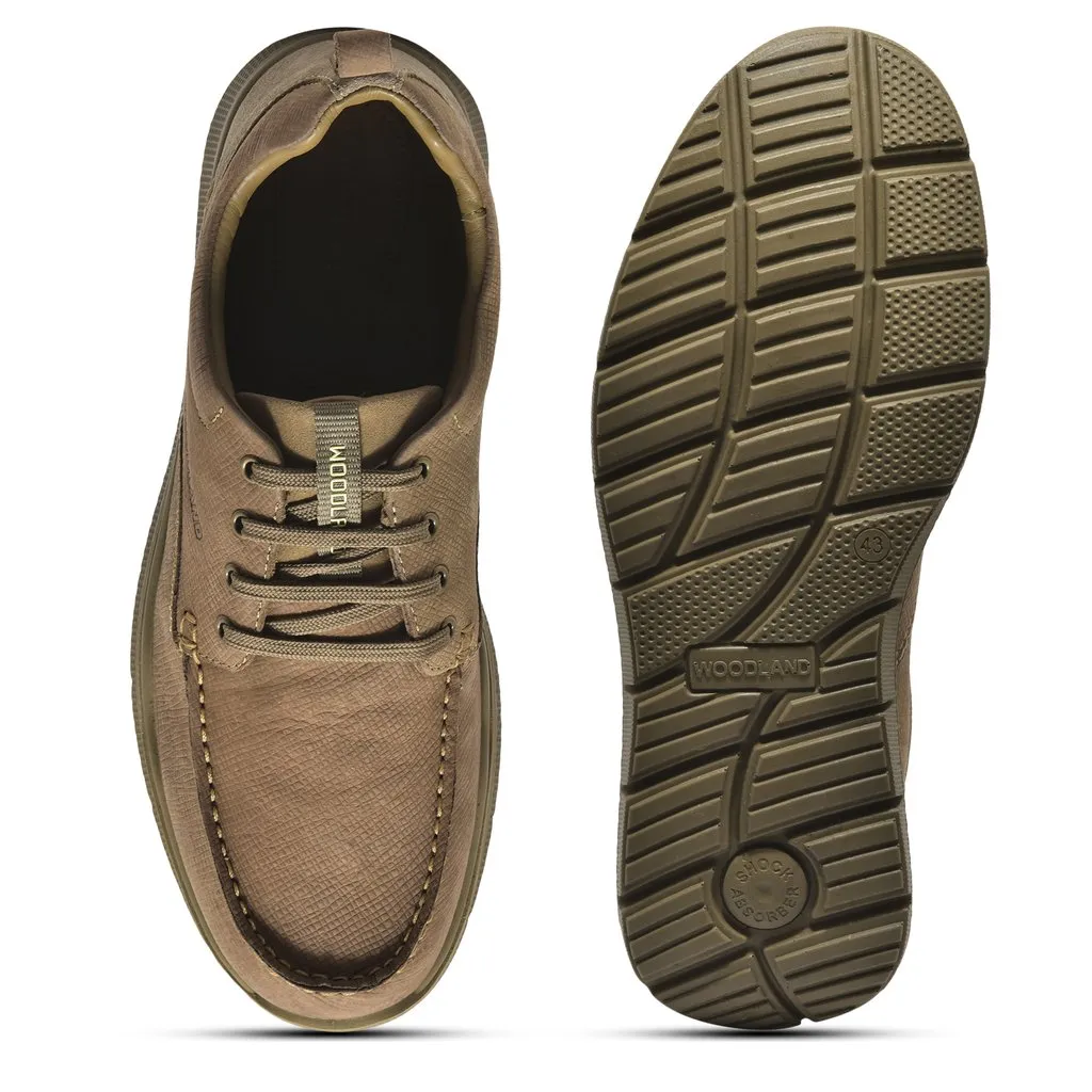 Dubai Khaki casual shoes for men - Thumbnail 7