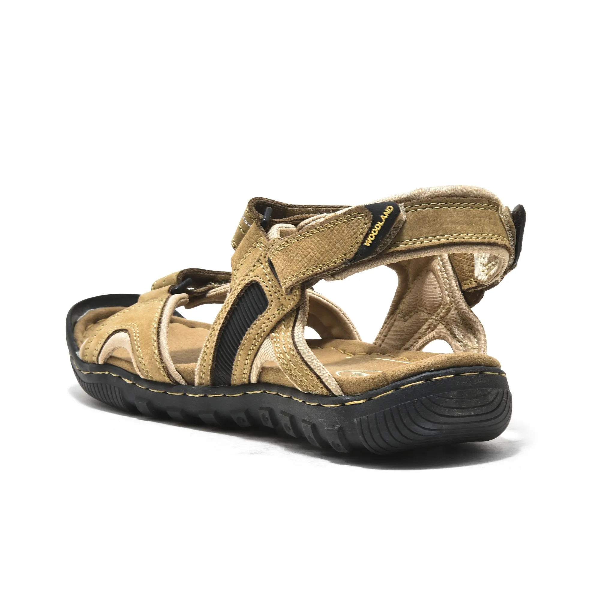 Khaki Sandal for Men - Thumbnail 5