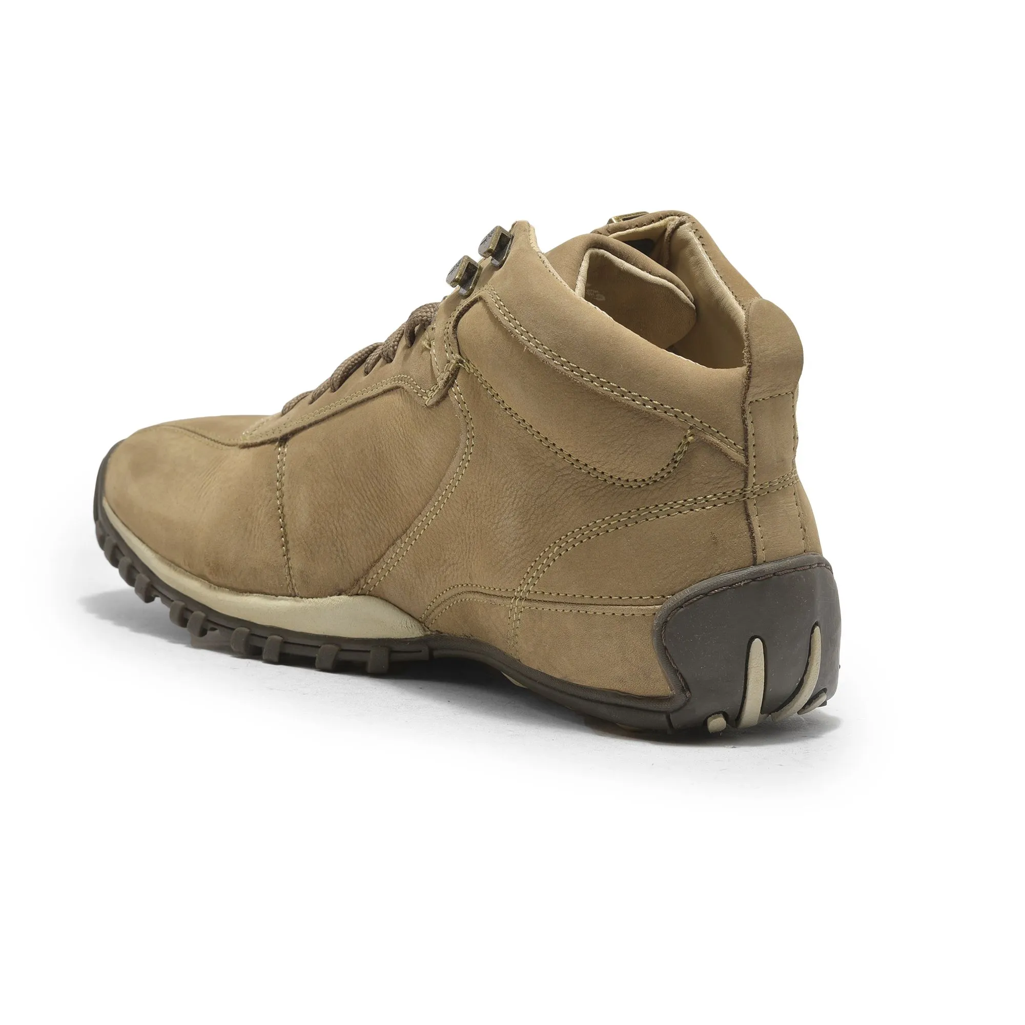 Khaki casual shoes for men - Thumbnail 5