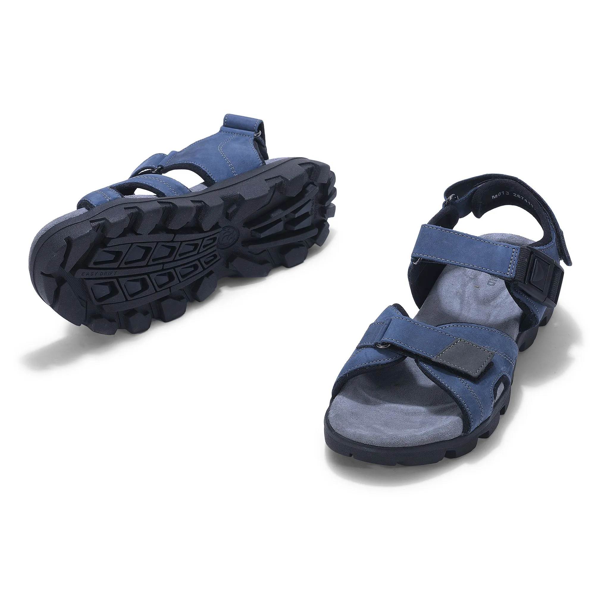 CADET BLUE floater sandal for men - Thumbnail 4