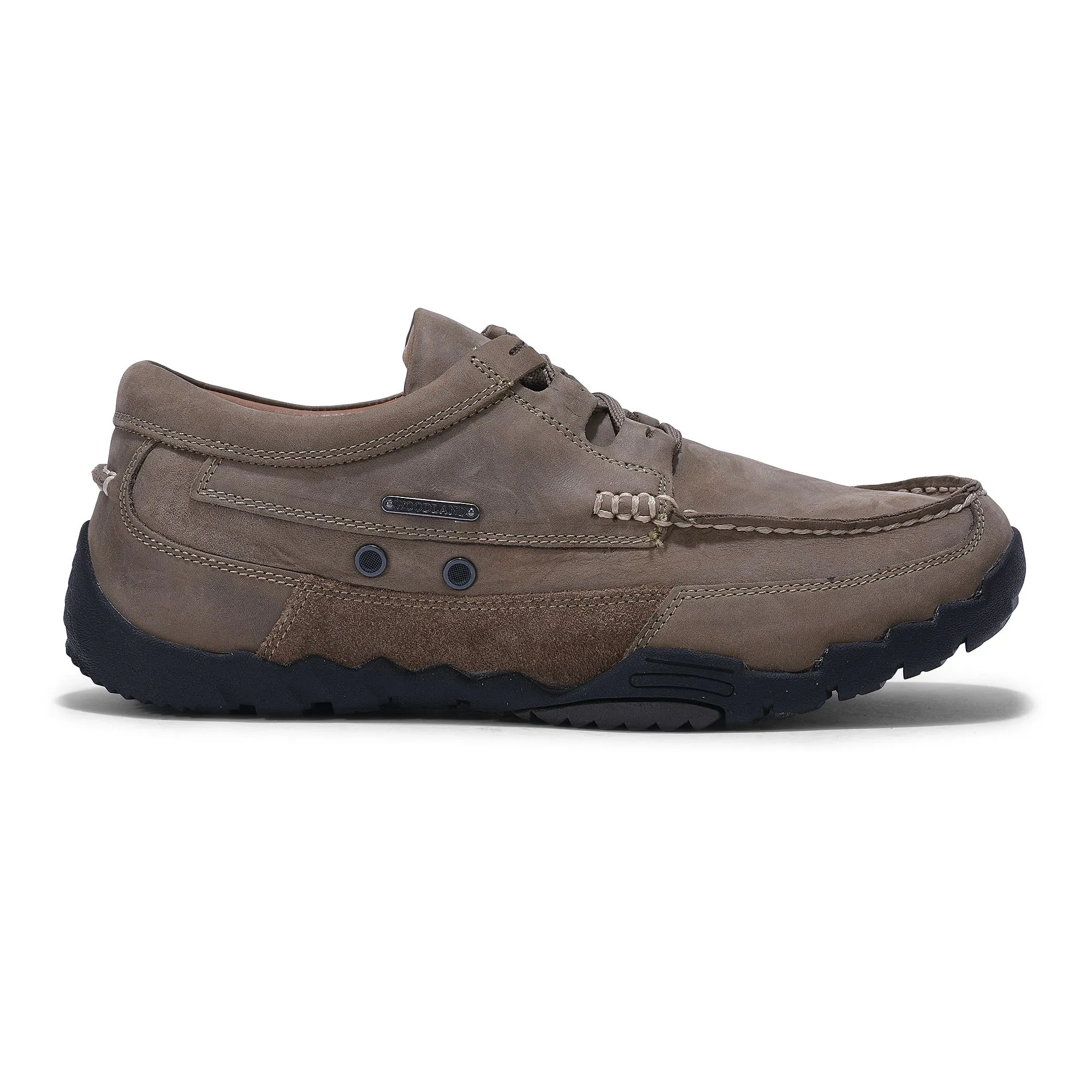 Woodland KHAKI casual SHOES - Thumbnail 1