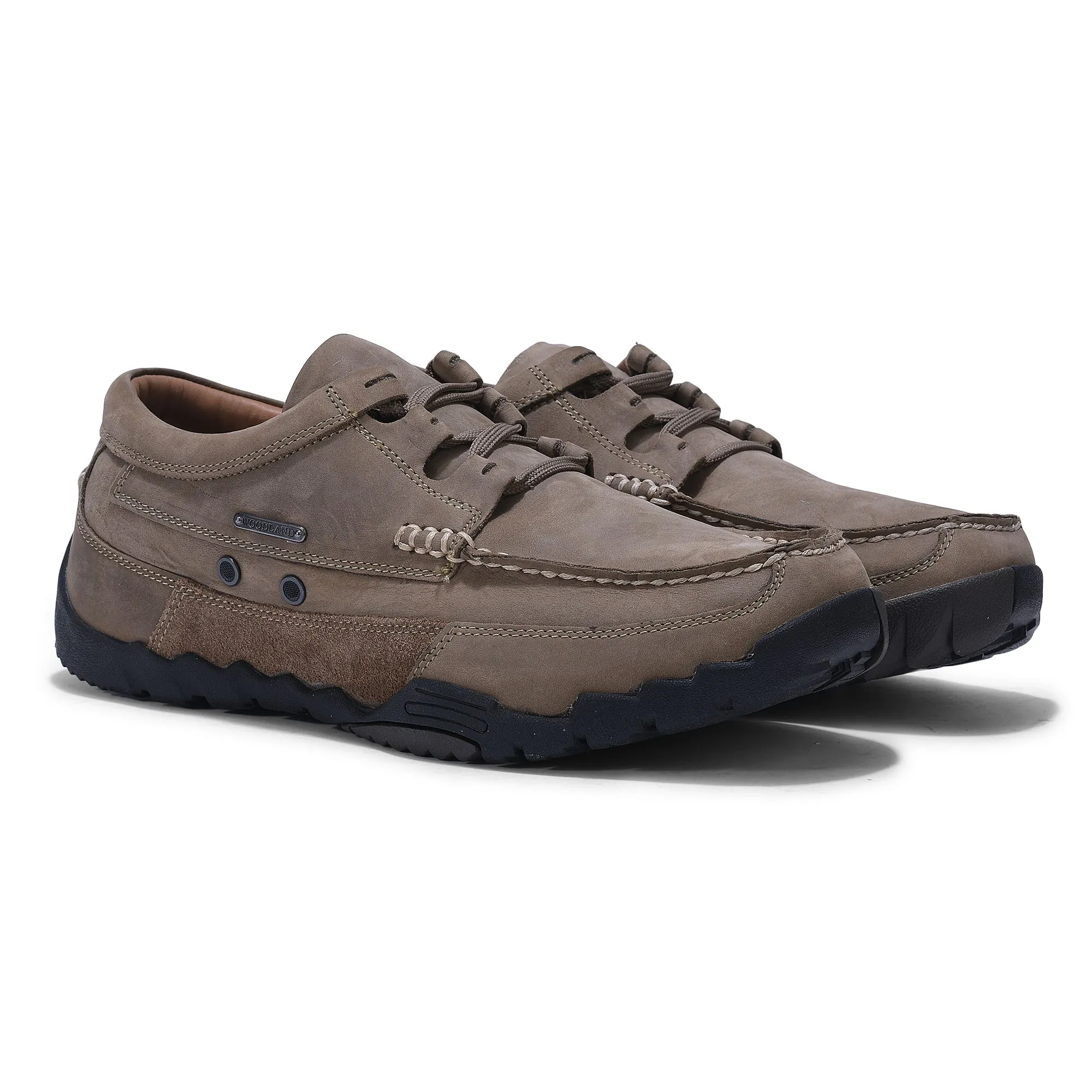 Woodland KHAKI casual SHOES - Thumbnail 6