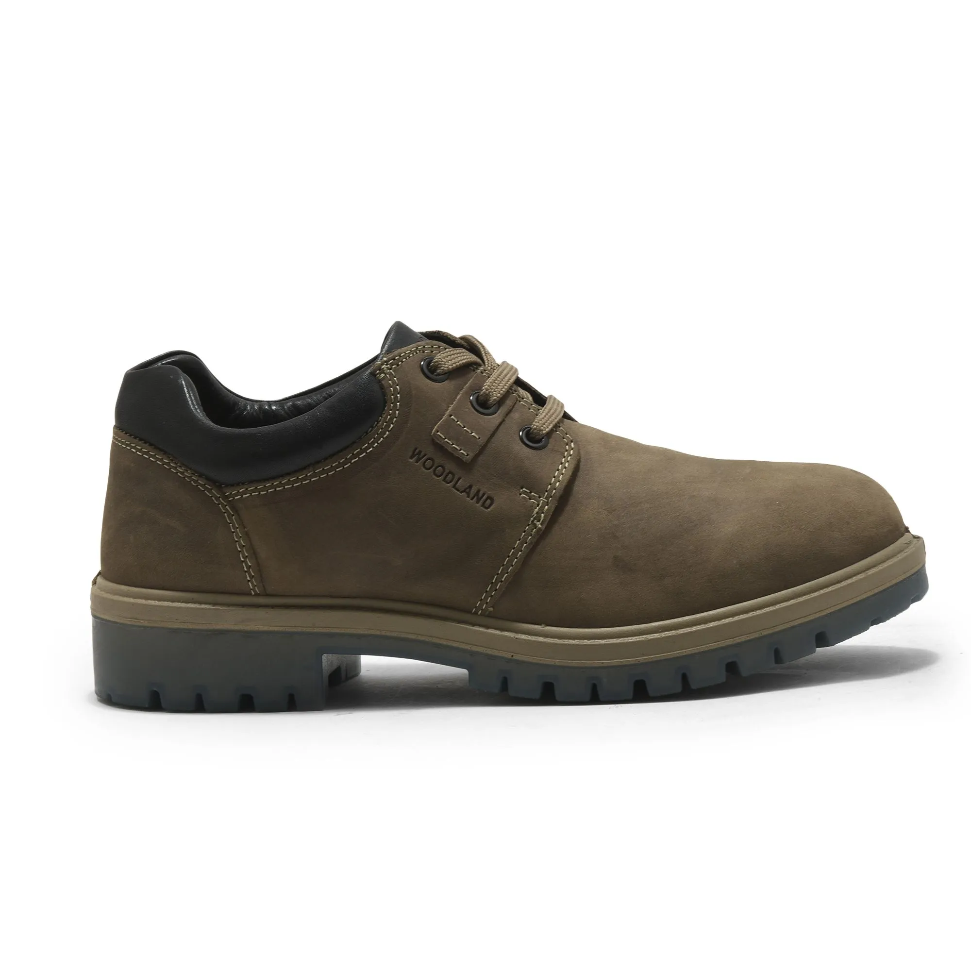 Khaki casual shoe for men - Image 1