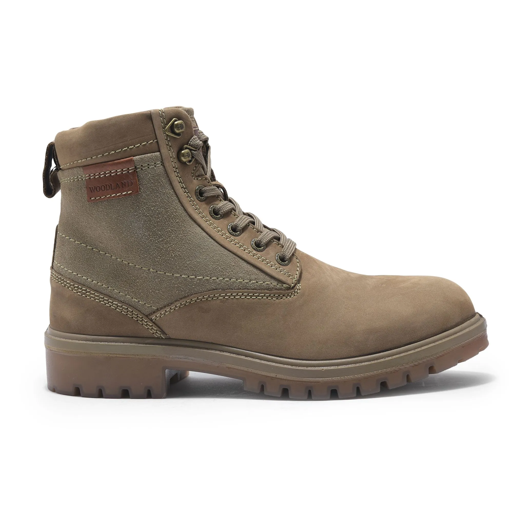 Khaki boots for men - Image 1