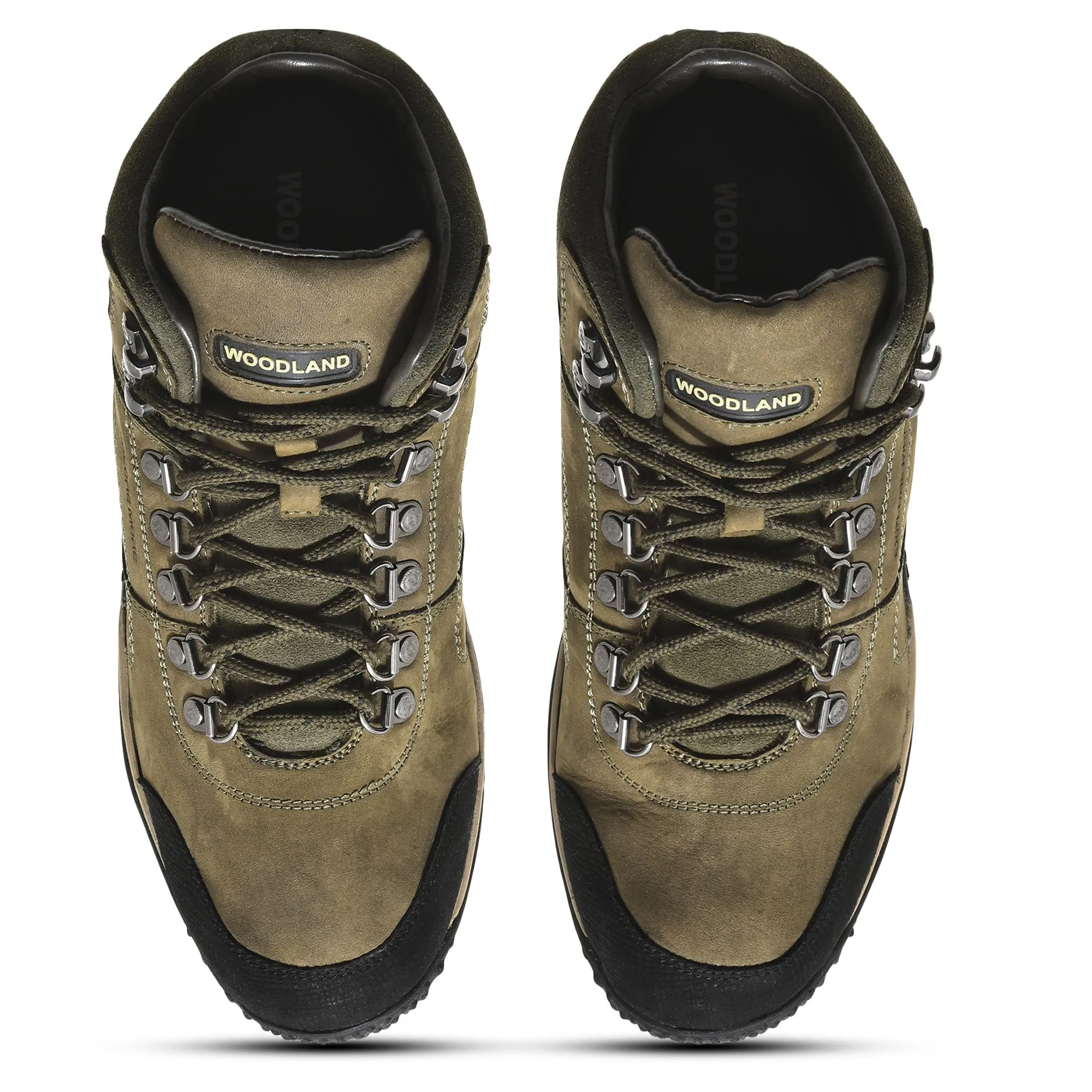 Olive Green Boots For Men - Thumbnail 3