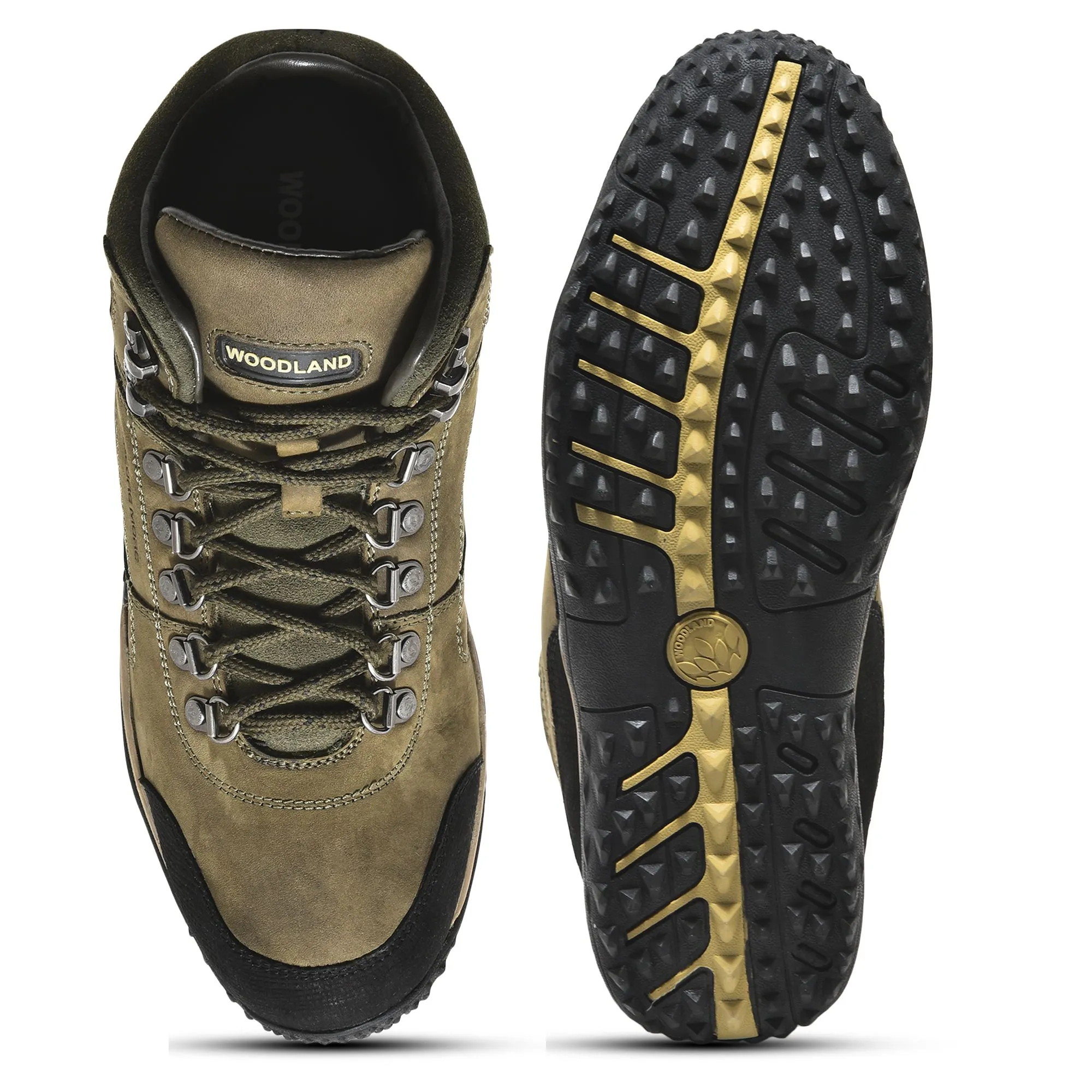 Olive Green Boots For Men - Thumbnail 7