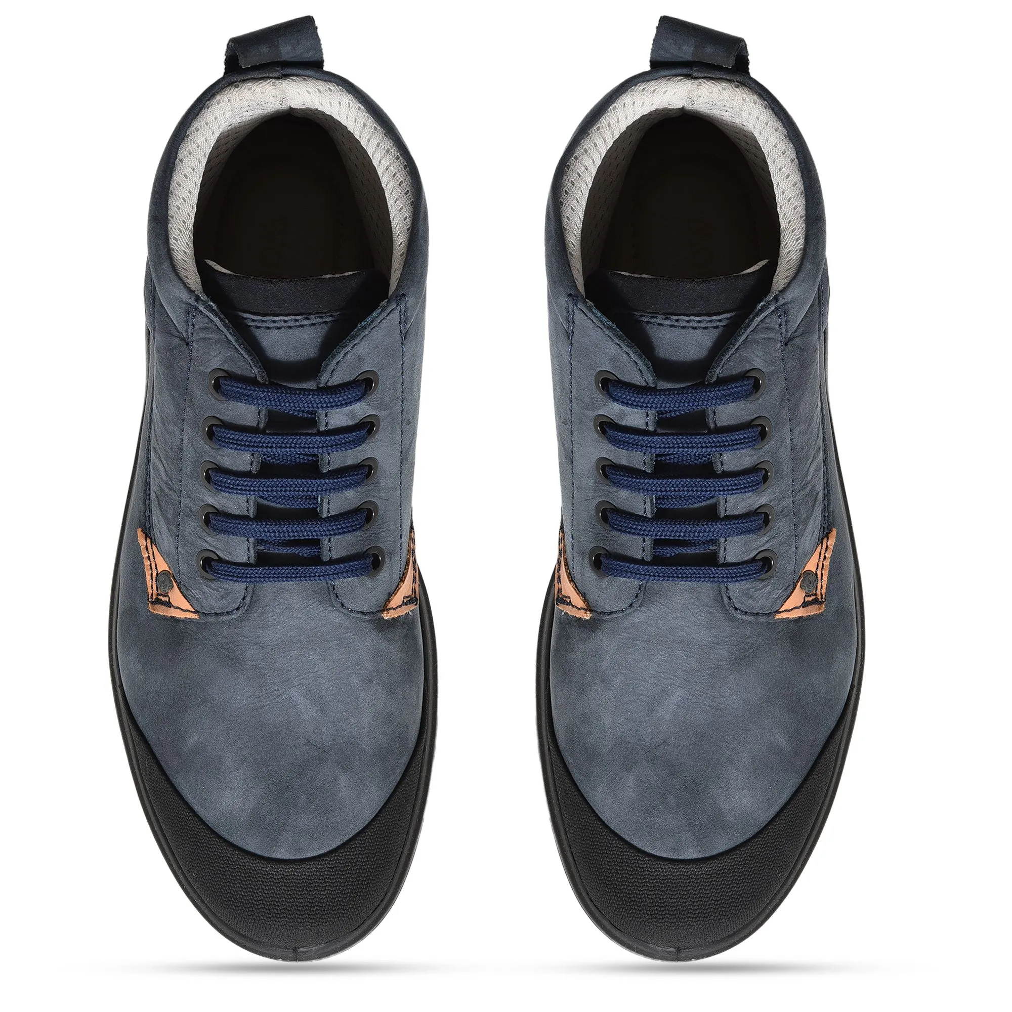 Cadet blue Chukka Boots for Men - Thumbnail 3