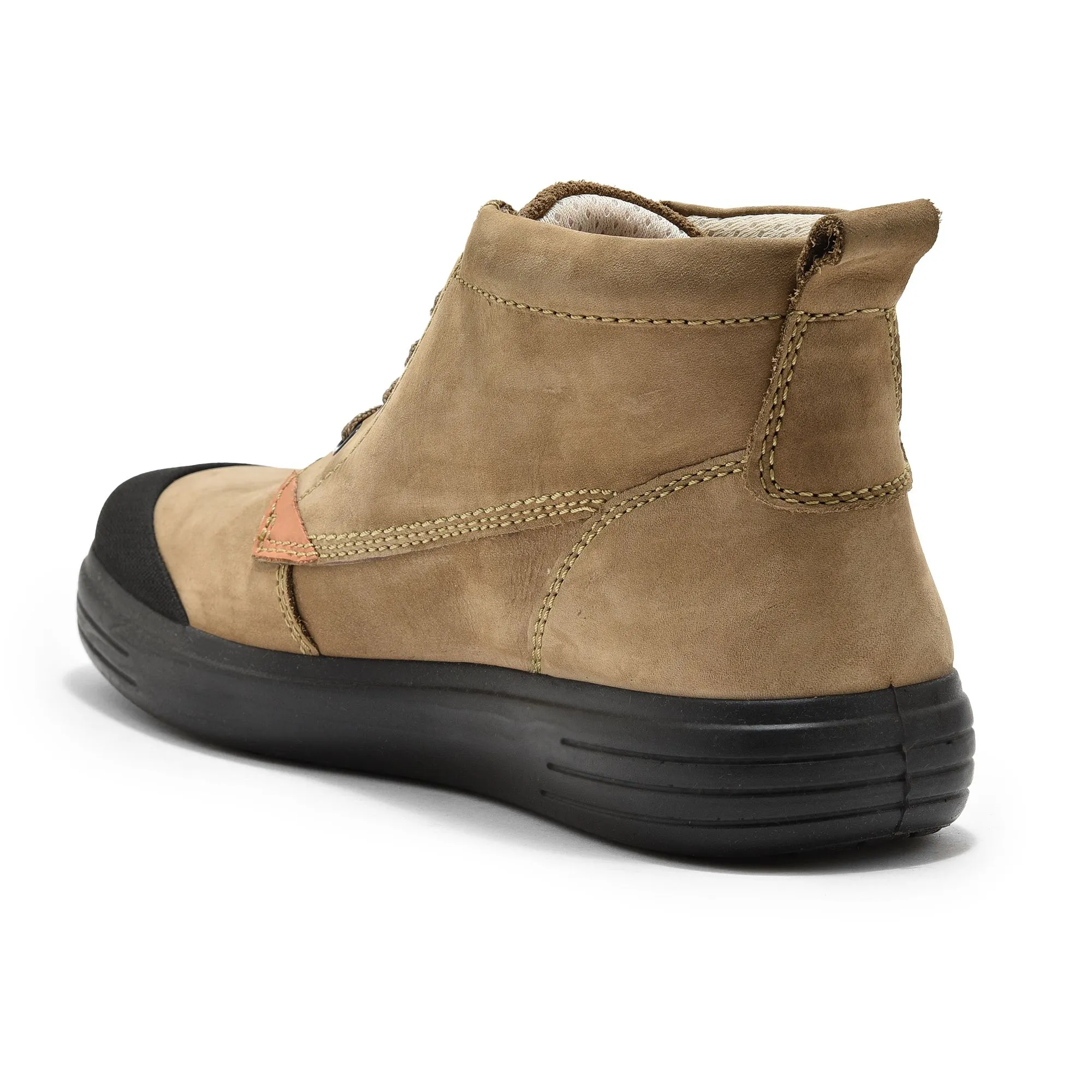 Khaki Chukka Boots for Men - Thumbnail 5