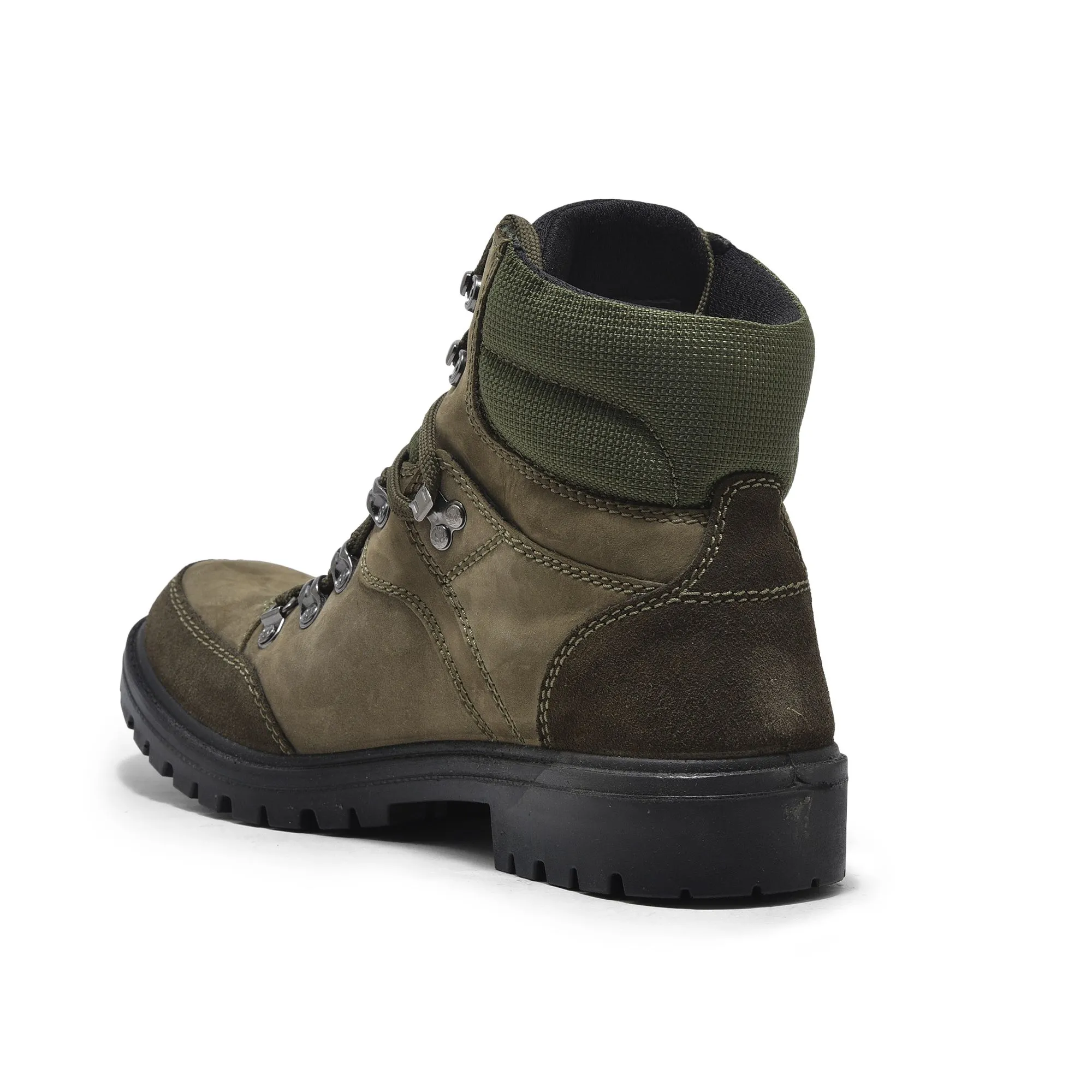 Olive green boot for men - Thumbnail 5