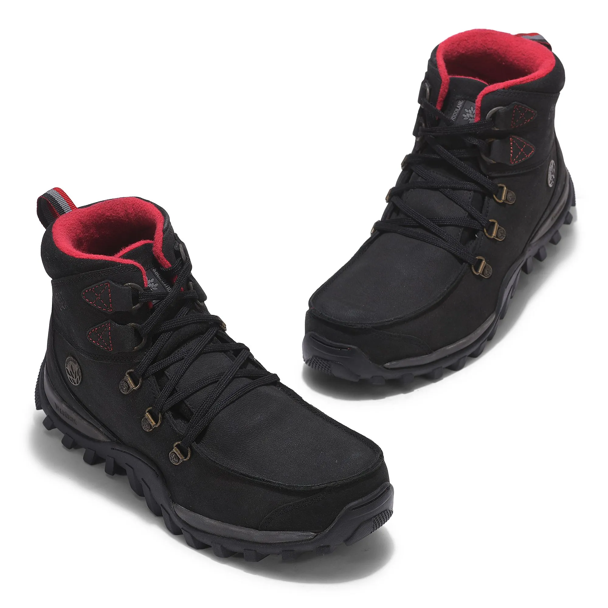 Black trekking boots - Thumbnail 2