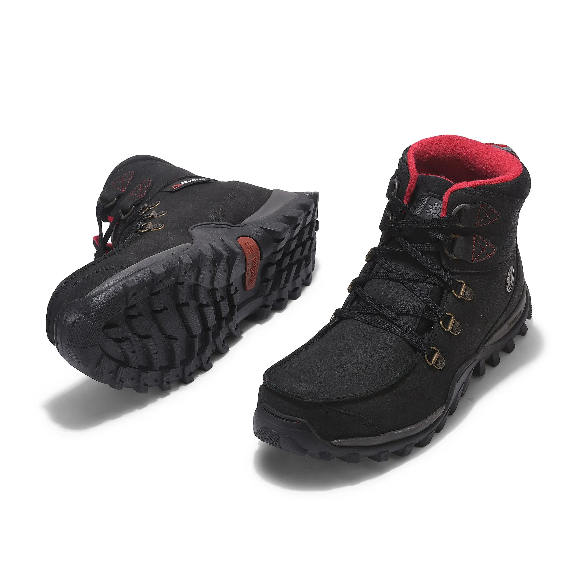Black trekking boots - Thumbnail 4