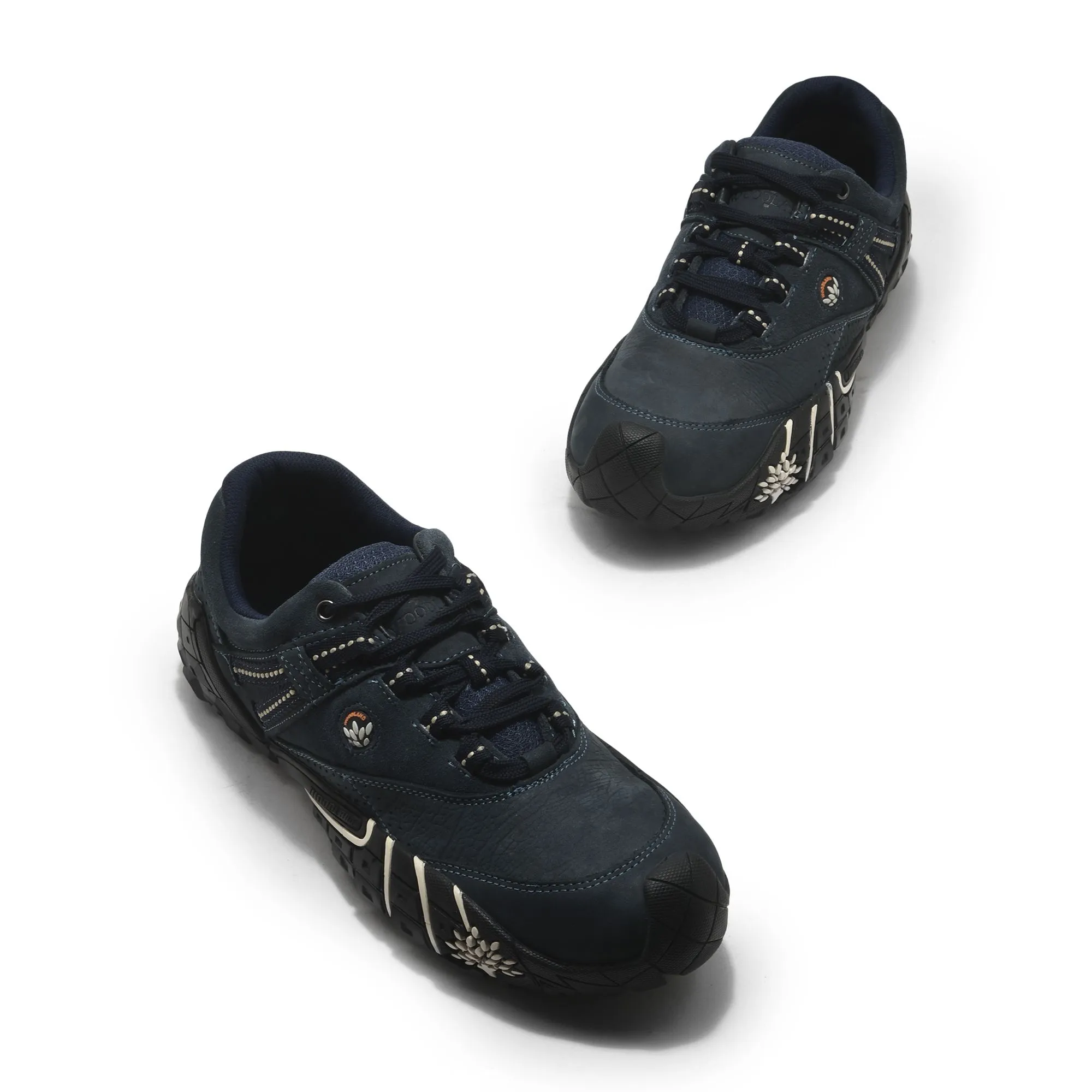 Navy casual shoes for men - Thumbnail 2