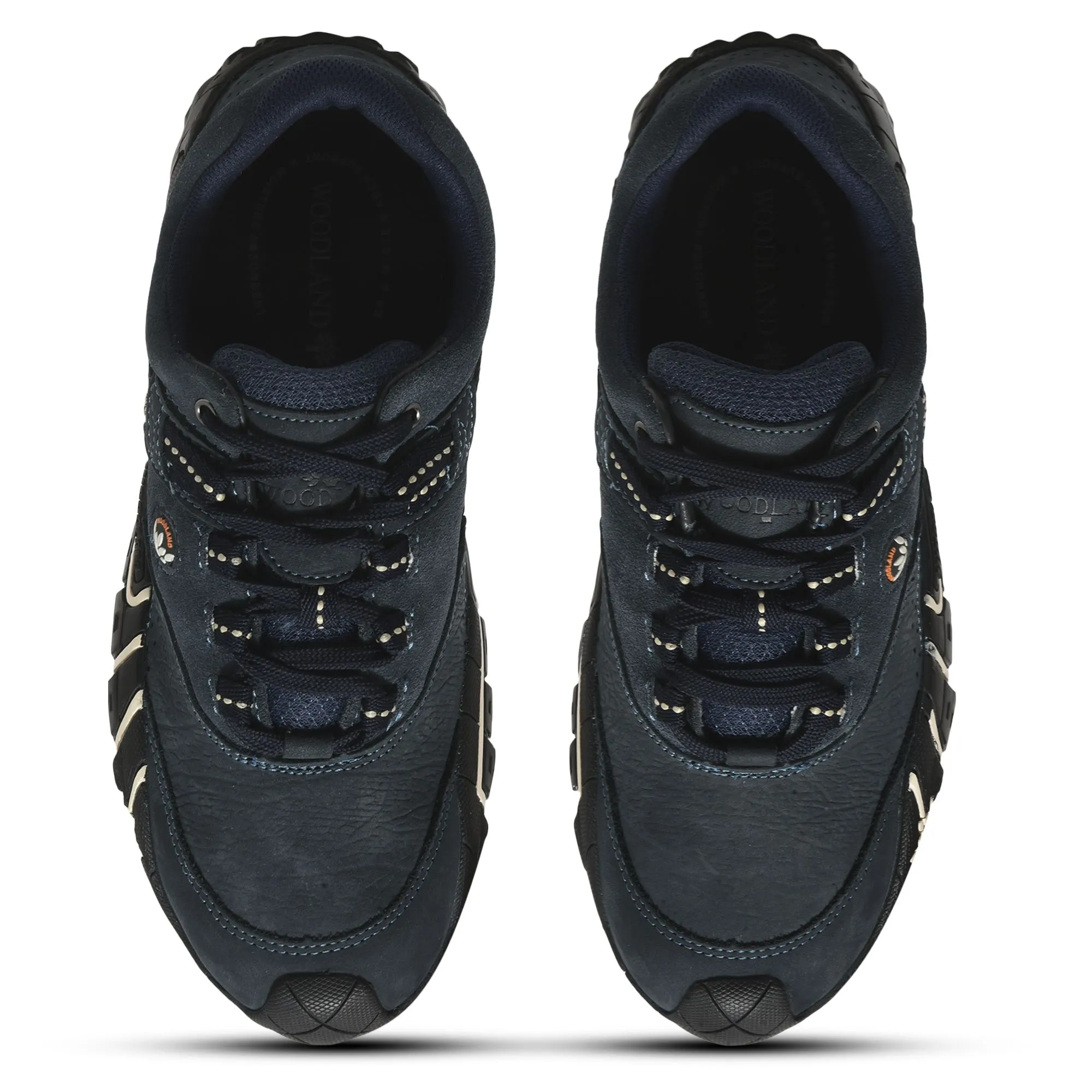 Navy casual shoes for men - Thumbnail 3
