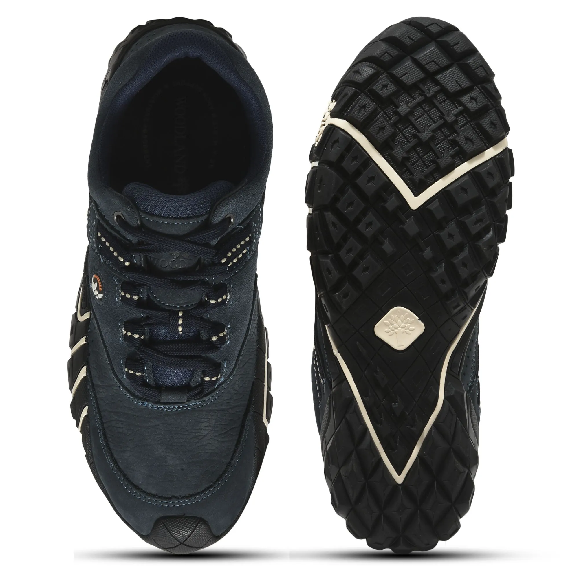Navy casual shoes for men - Thumbnail 7