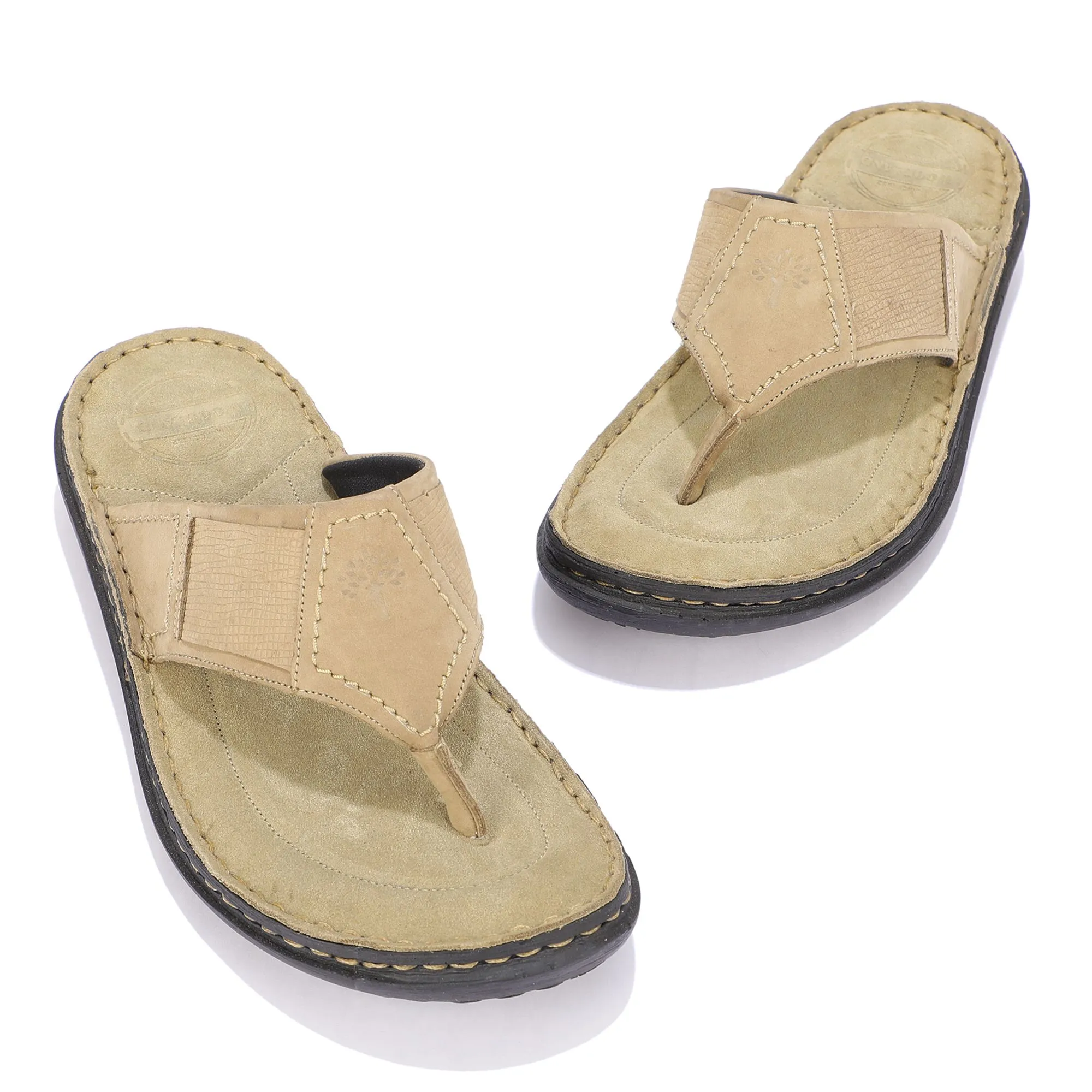 Woodland KHAKI casual slippers - Thumbnail 2