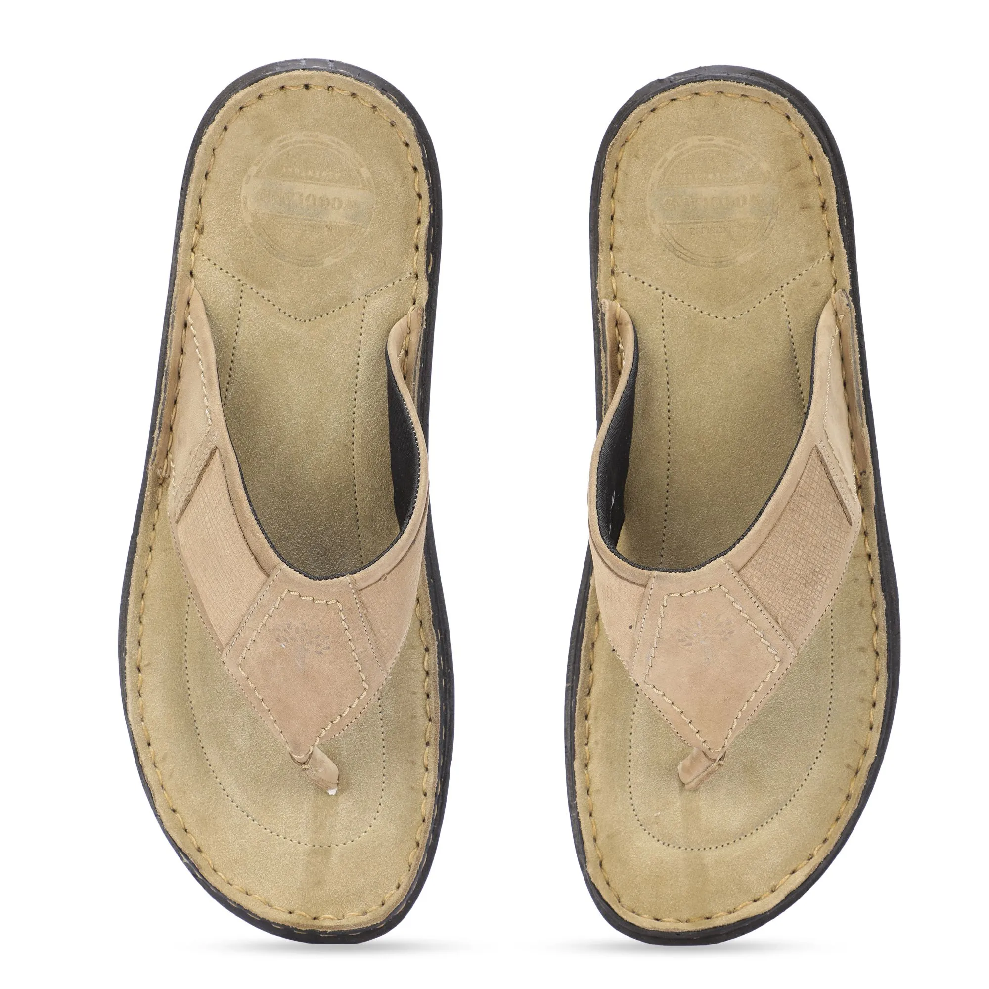 Woodland KHAKI casual slippers - Thumbnail 3