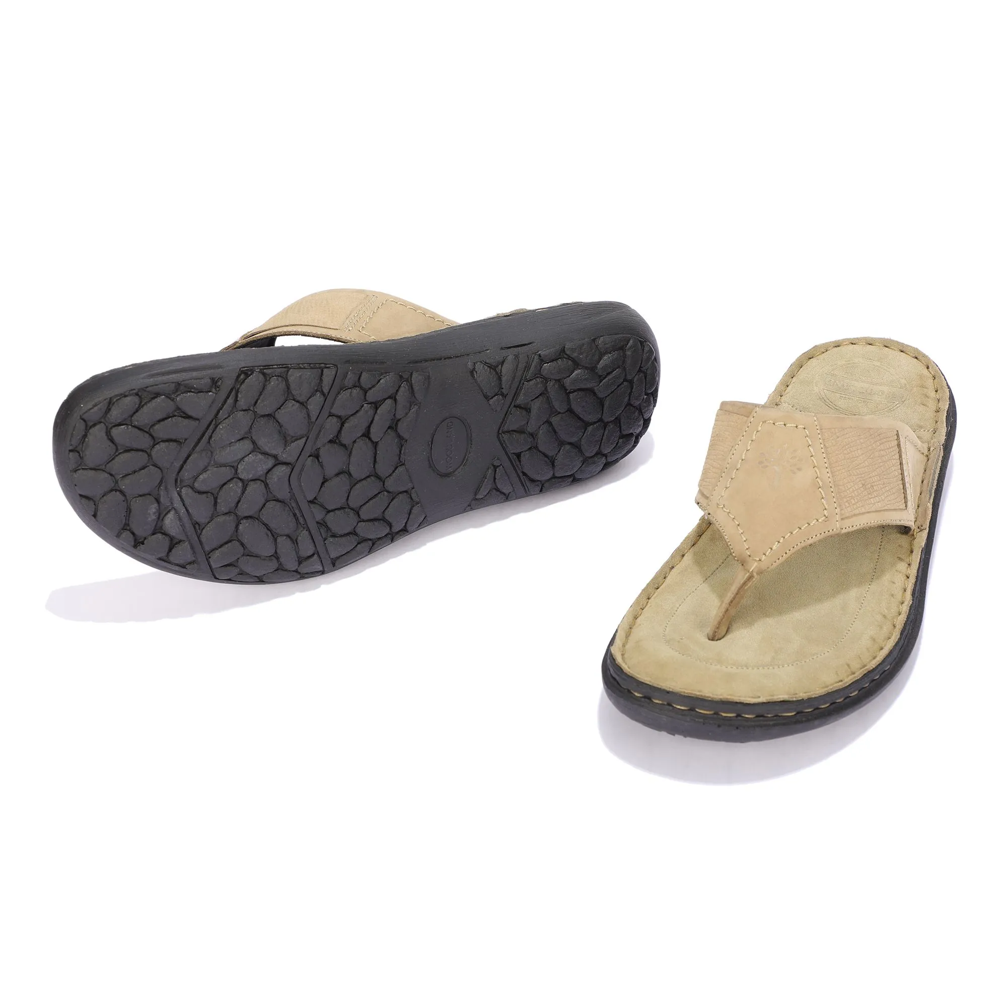 Woodland KHAKI casual slippers - Thumbnail 4