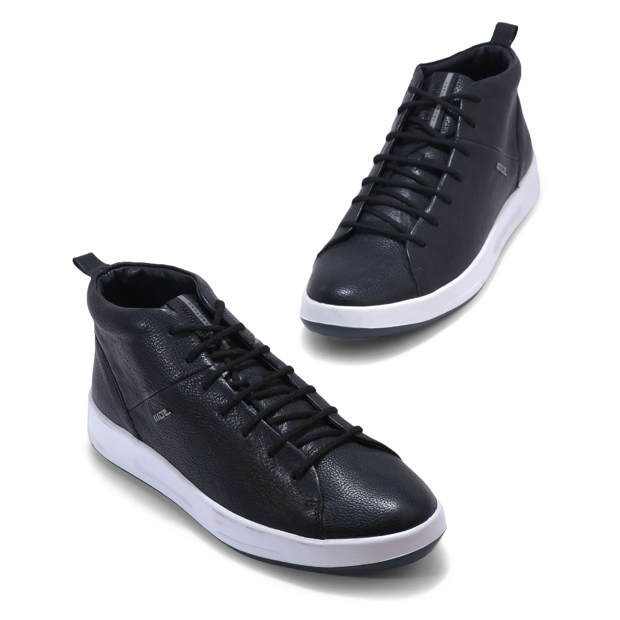 Woodland black casual sneakers - Thumbnail 2