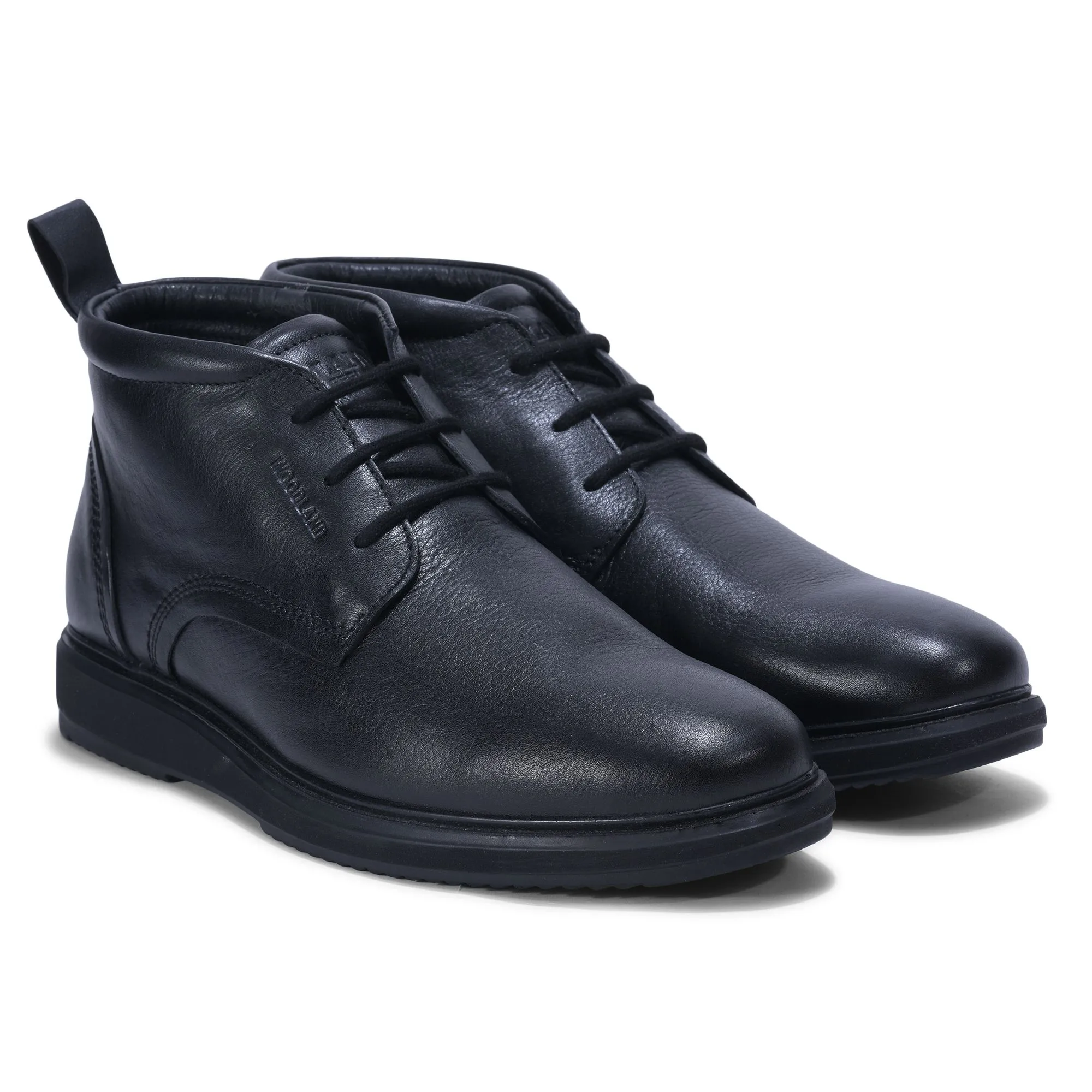Black leather chukka boot - Thumbnail 2