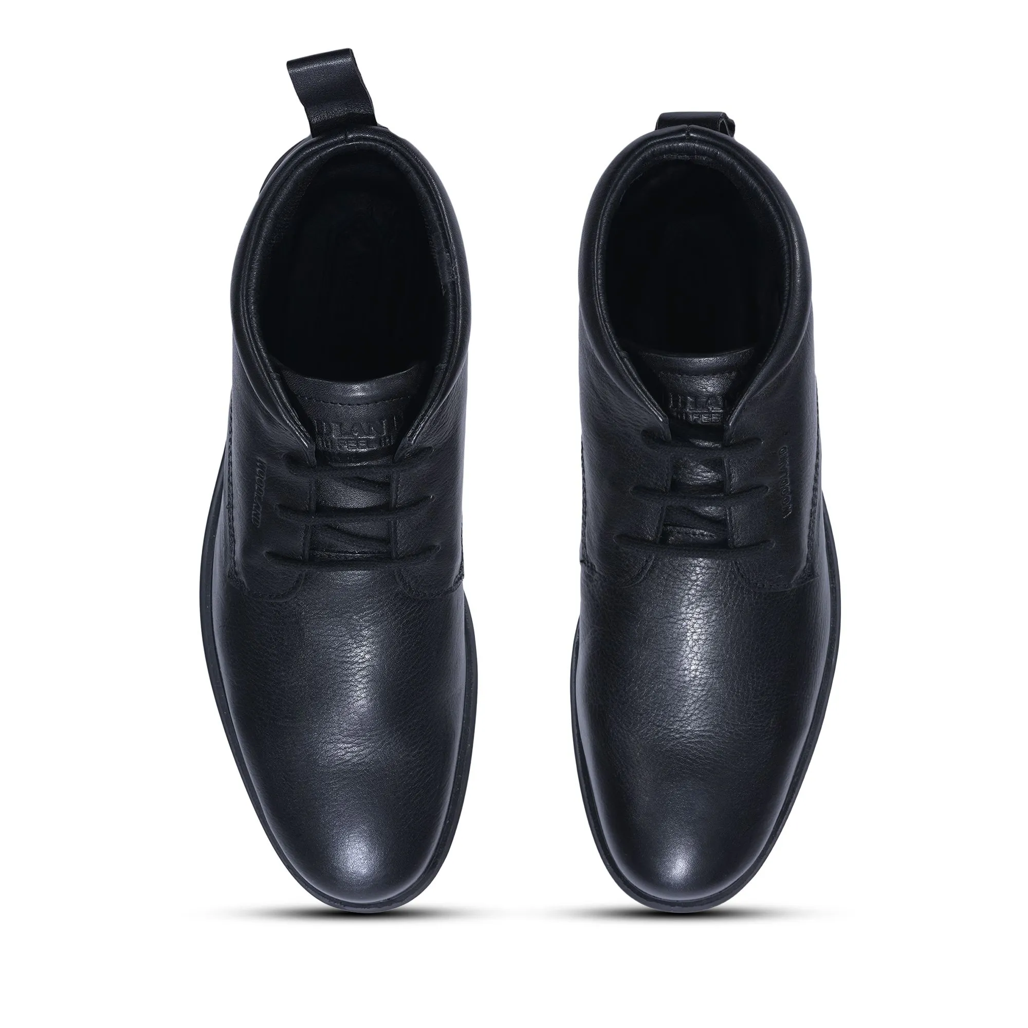 Black leather chukka boot - Thumbnail 4