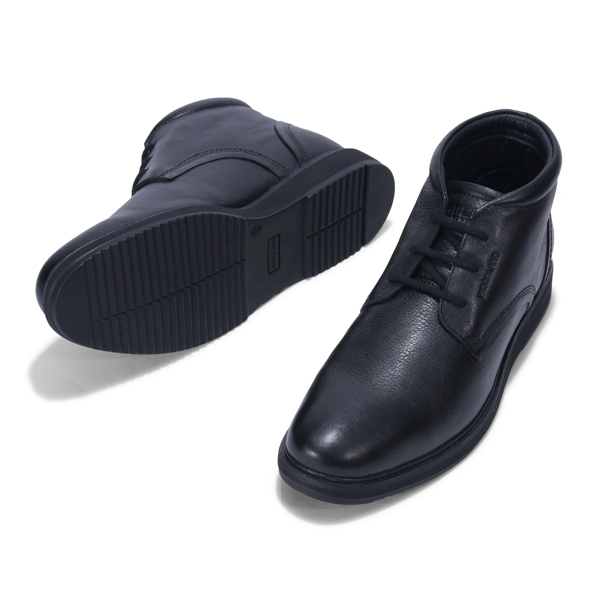 Black leather chukka boot - Thumbnail 5