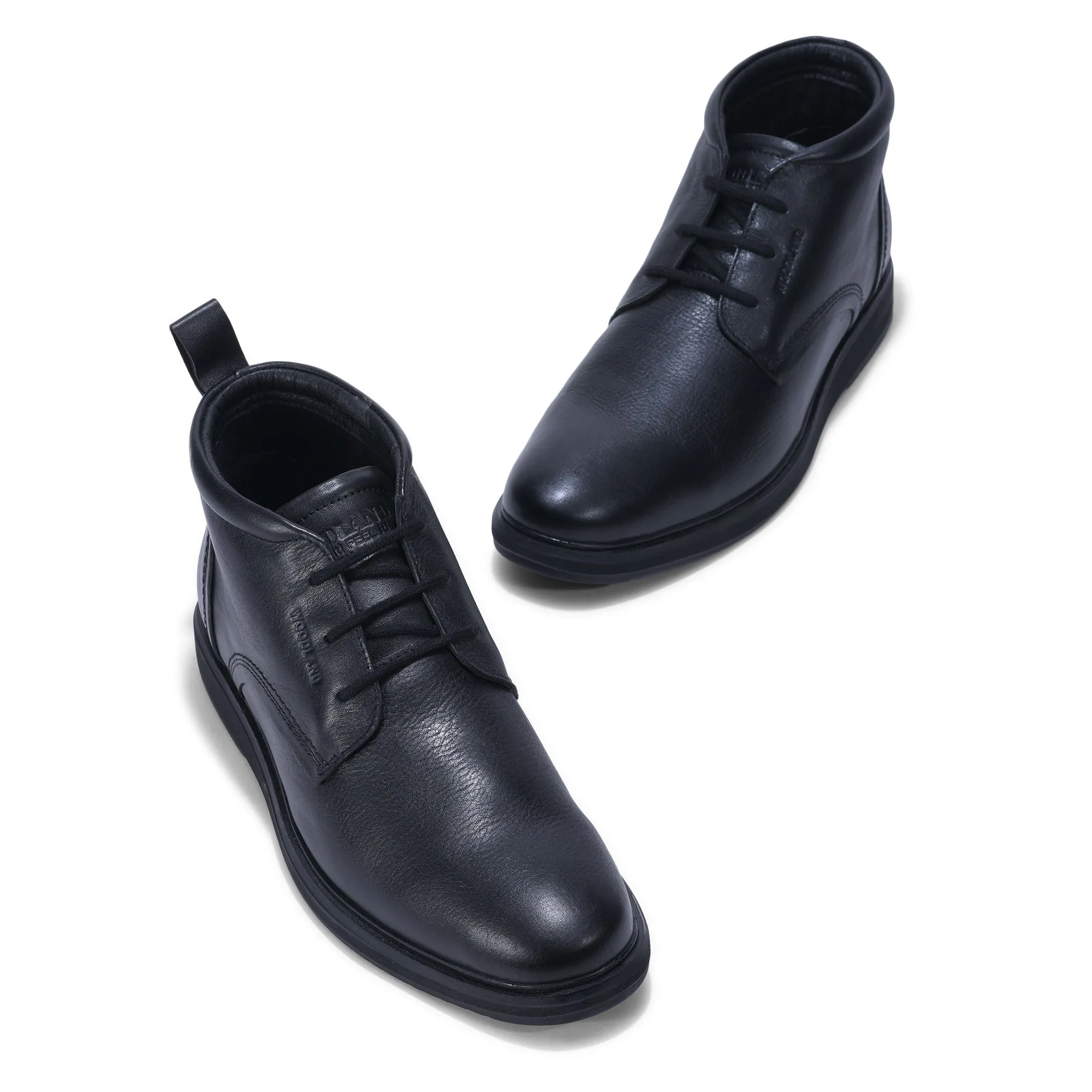 Black leather chukka boot - Thumbnail 6