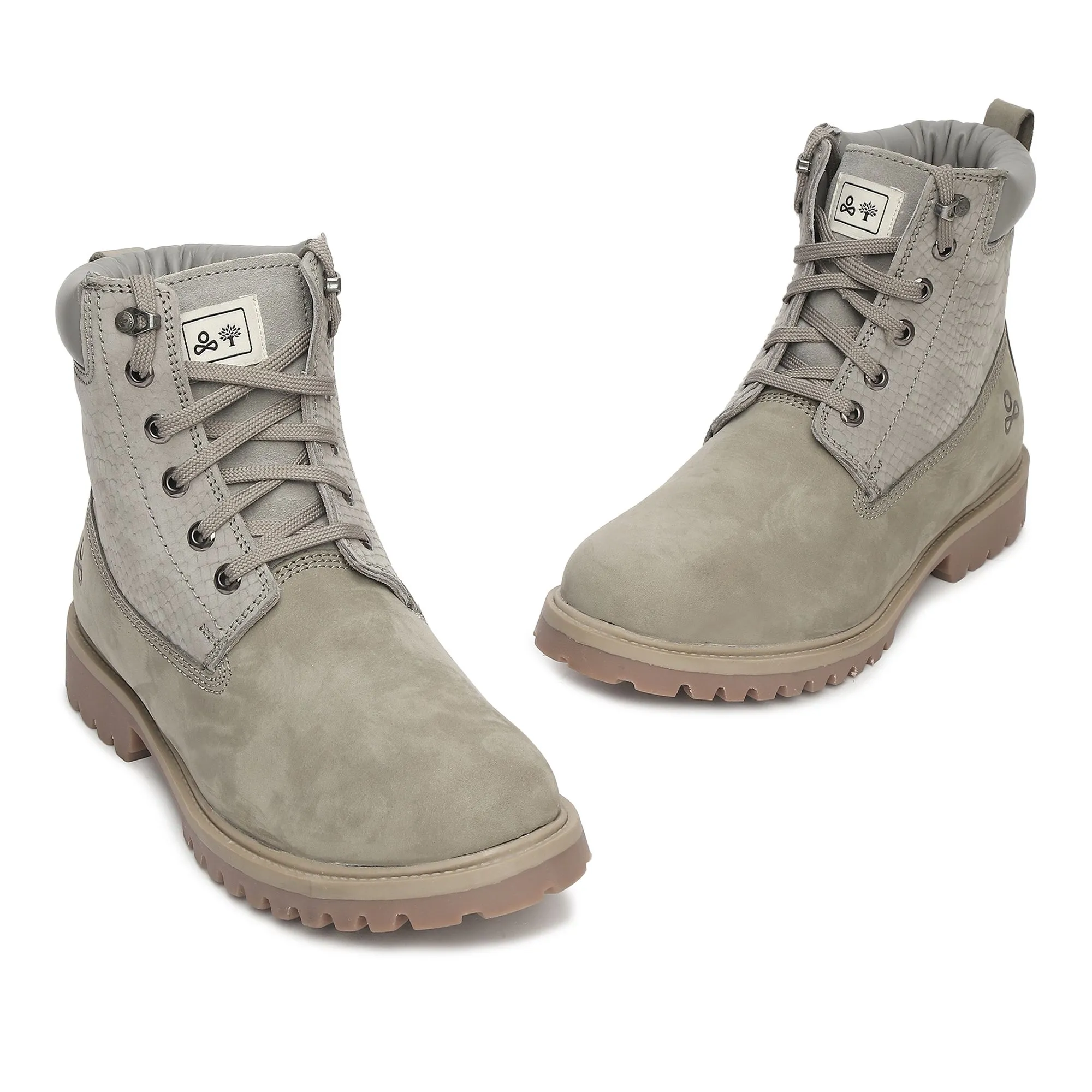 Grey boots for men - Thumbnail 2