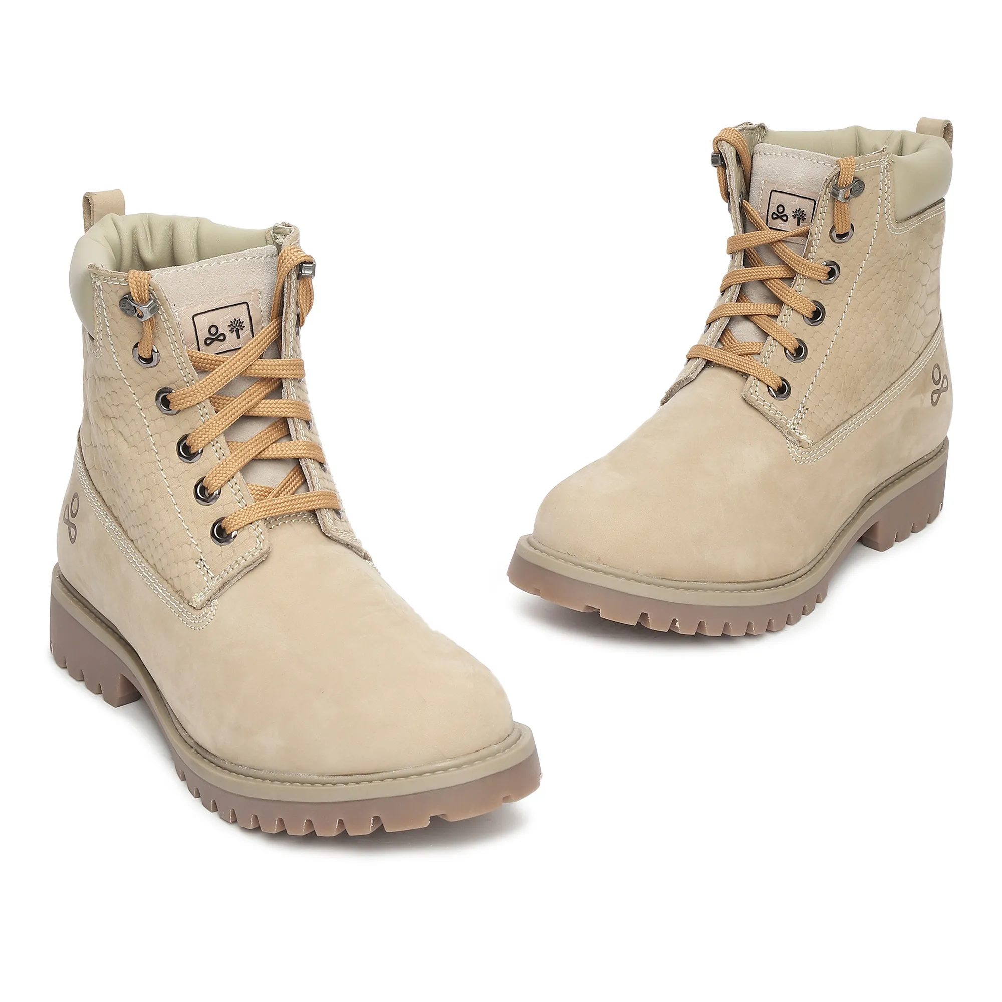 Sandy Beige boots for men - Thumbnail 2