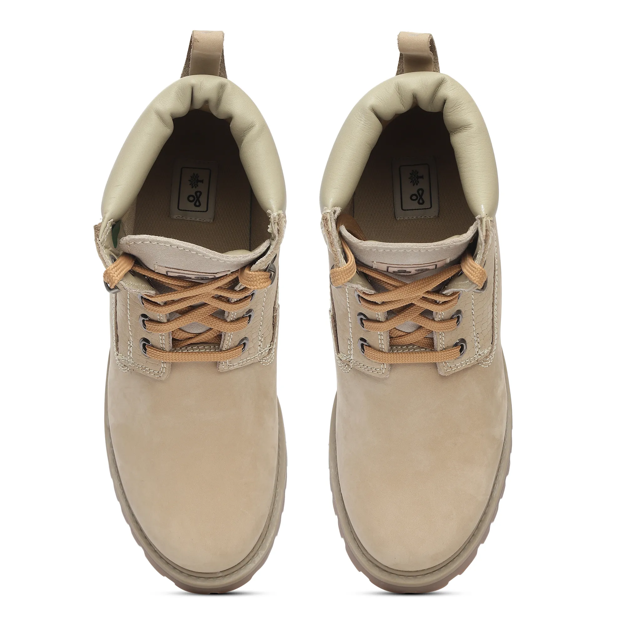 Sandy Beige boots for men - Thumbnail 3