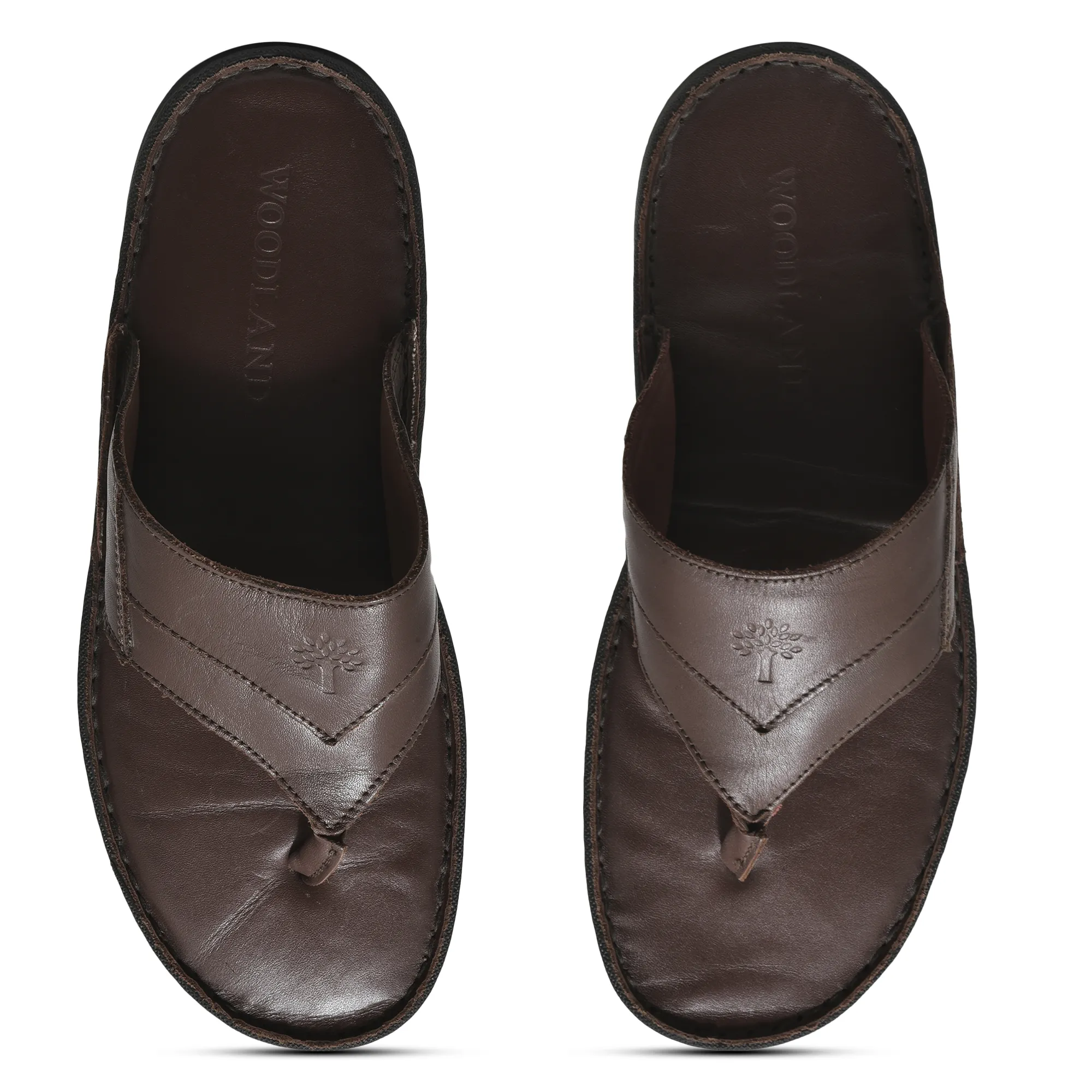 Woodland Brown casual slippers - Thumbnail 3