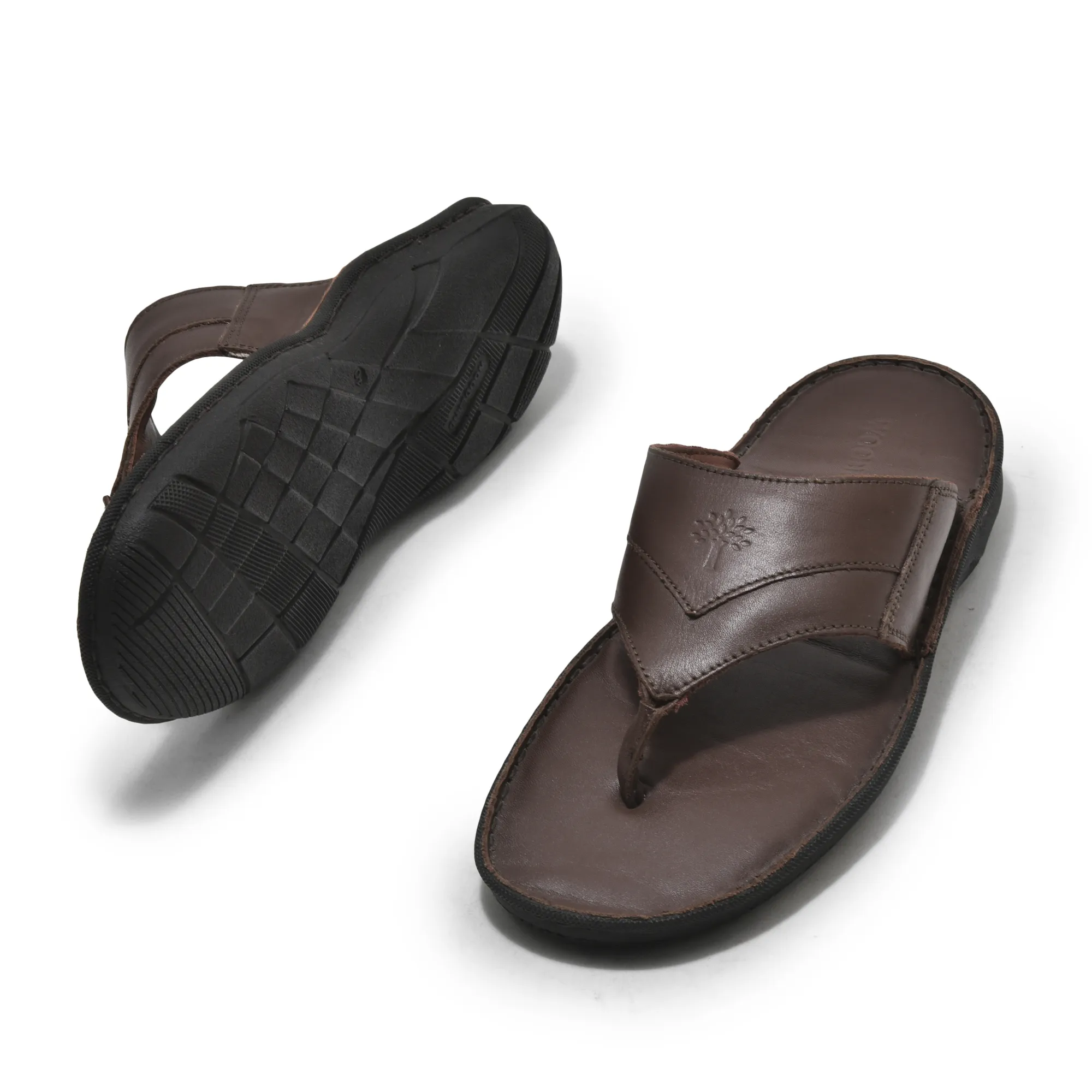 Woodland Brown casual slippers - Thumbnail 4