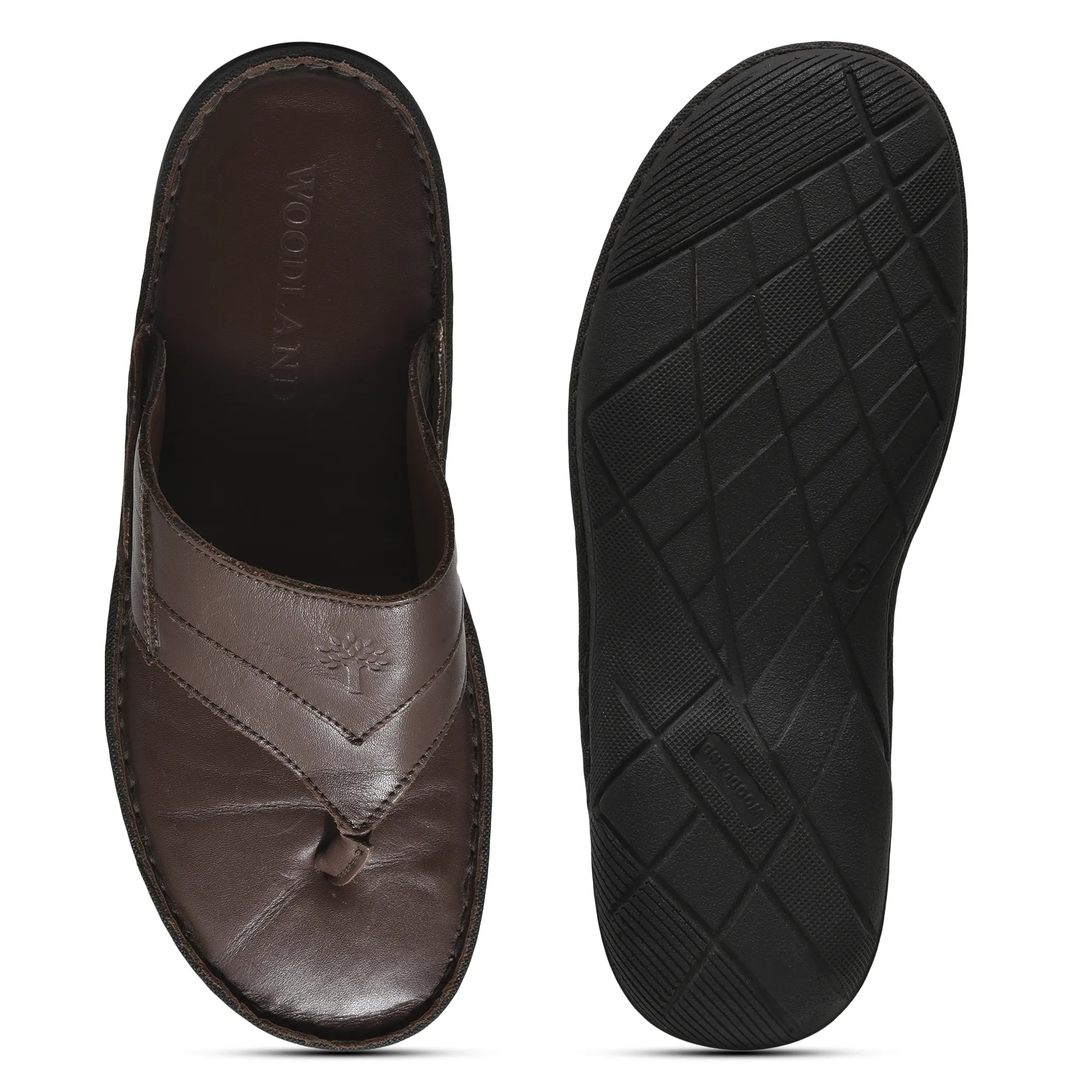 Woodland Brown casual slippers - Thumbnail 7
