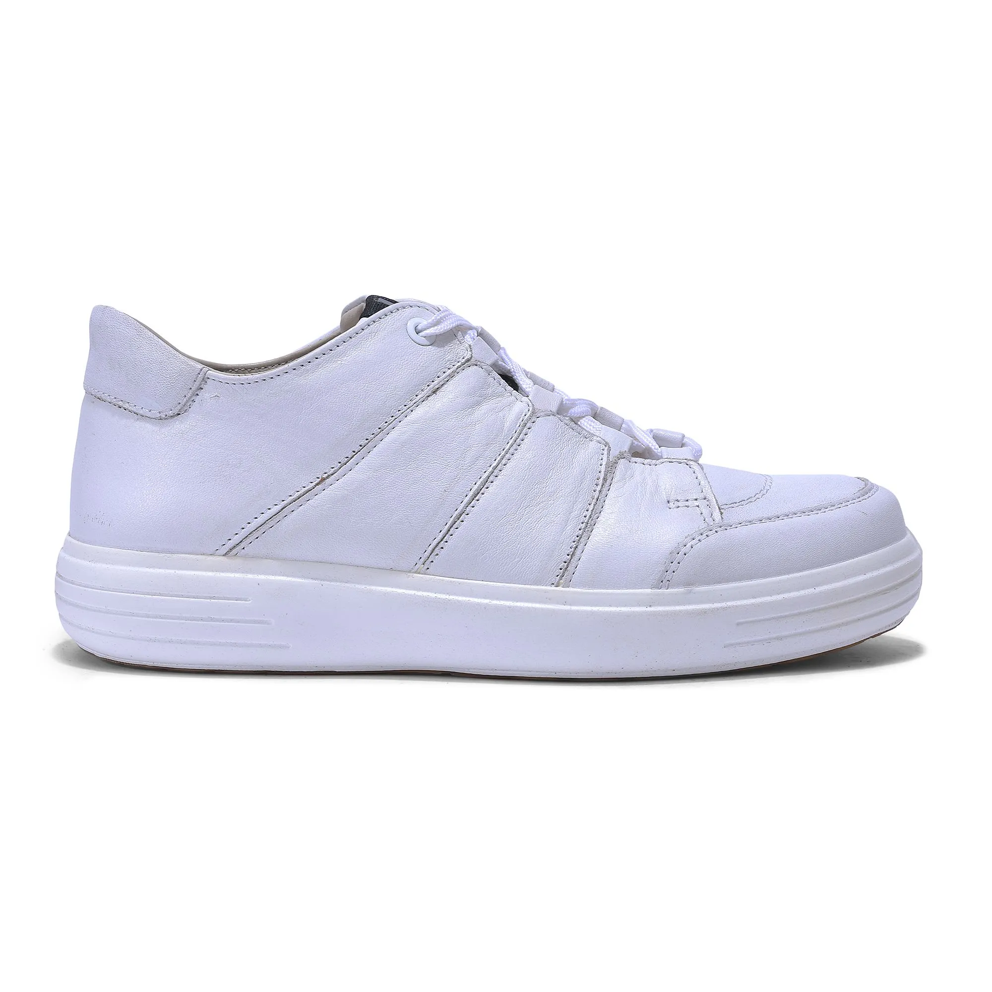 Woodland WHITE Casual Shoes - Thumbnail 1