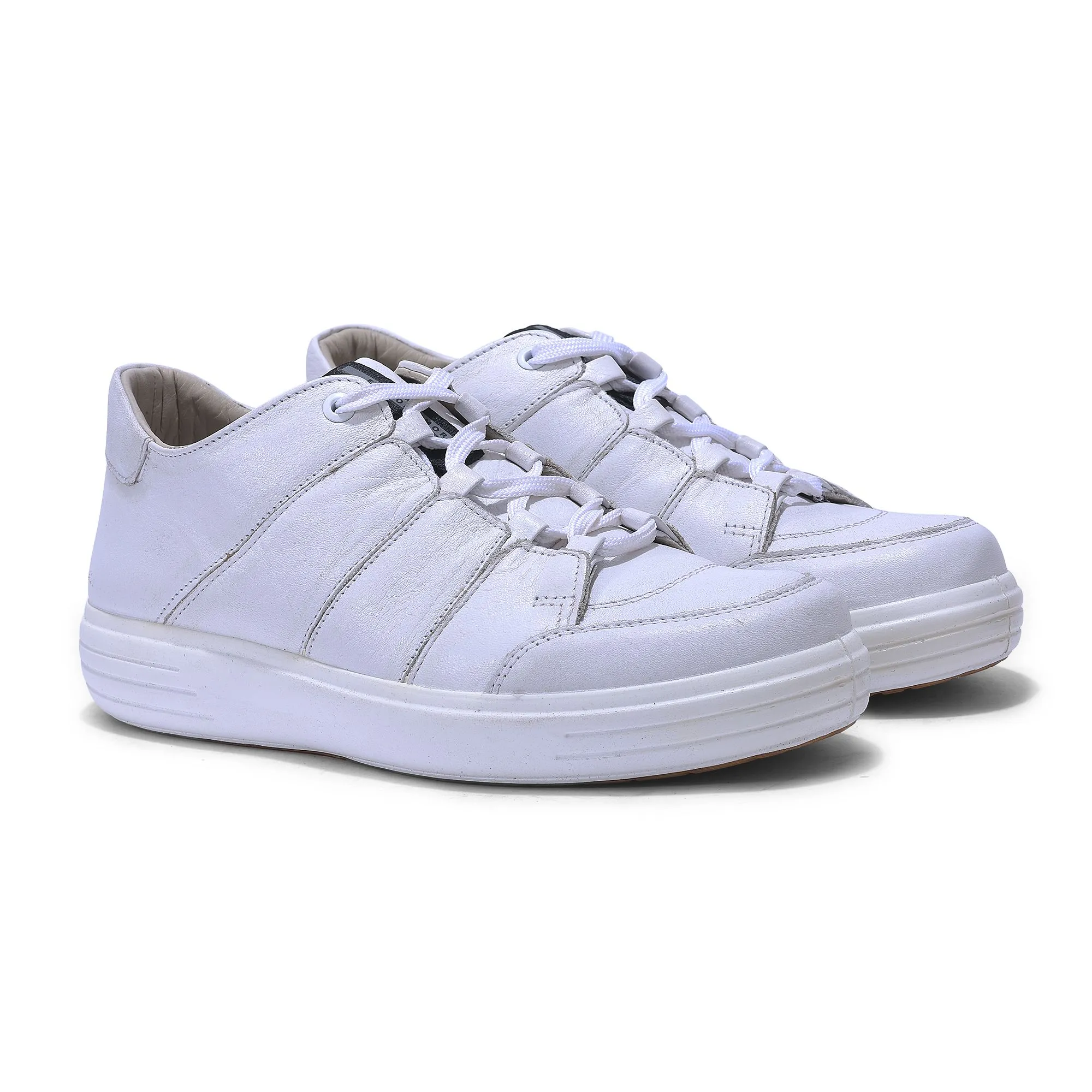 Woodland WHITE Casual Shoes - Thumbnail 6