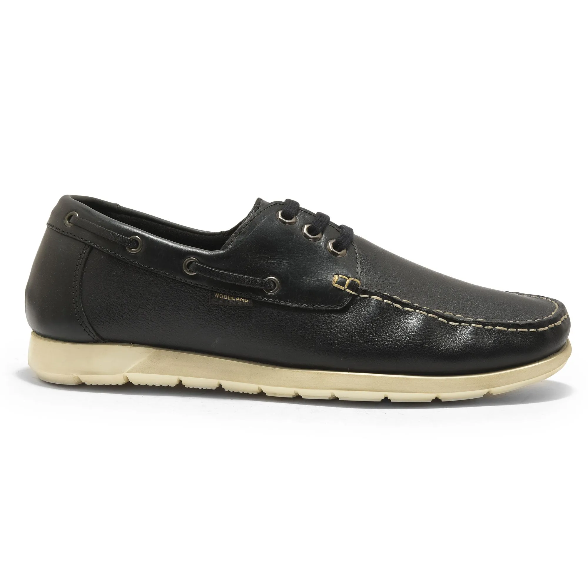 Black Boat Shoes for men - Image 1