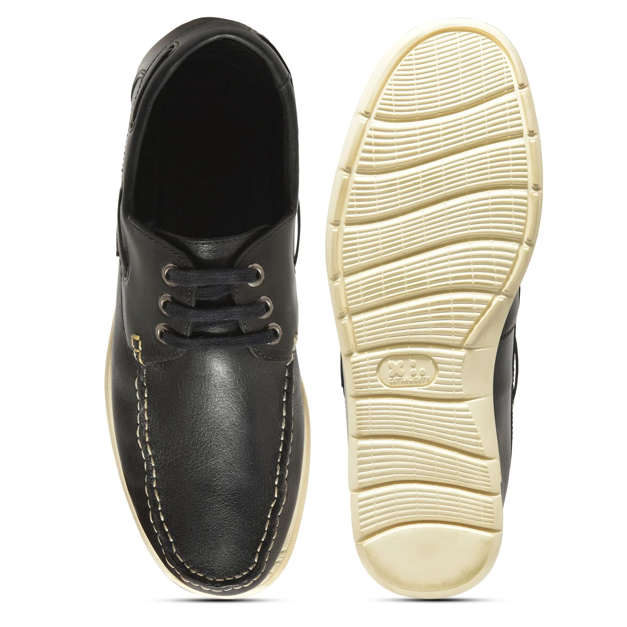 Black Boat Shoes for men - Thumbnail 7