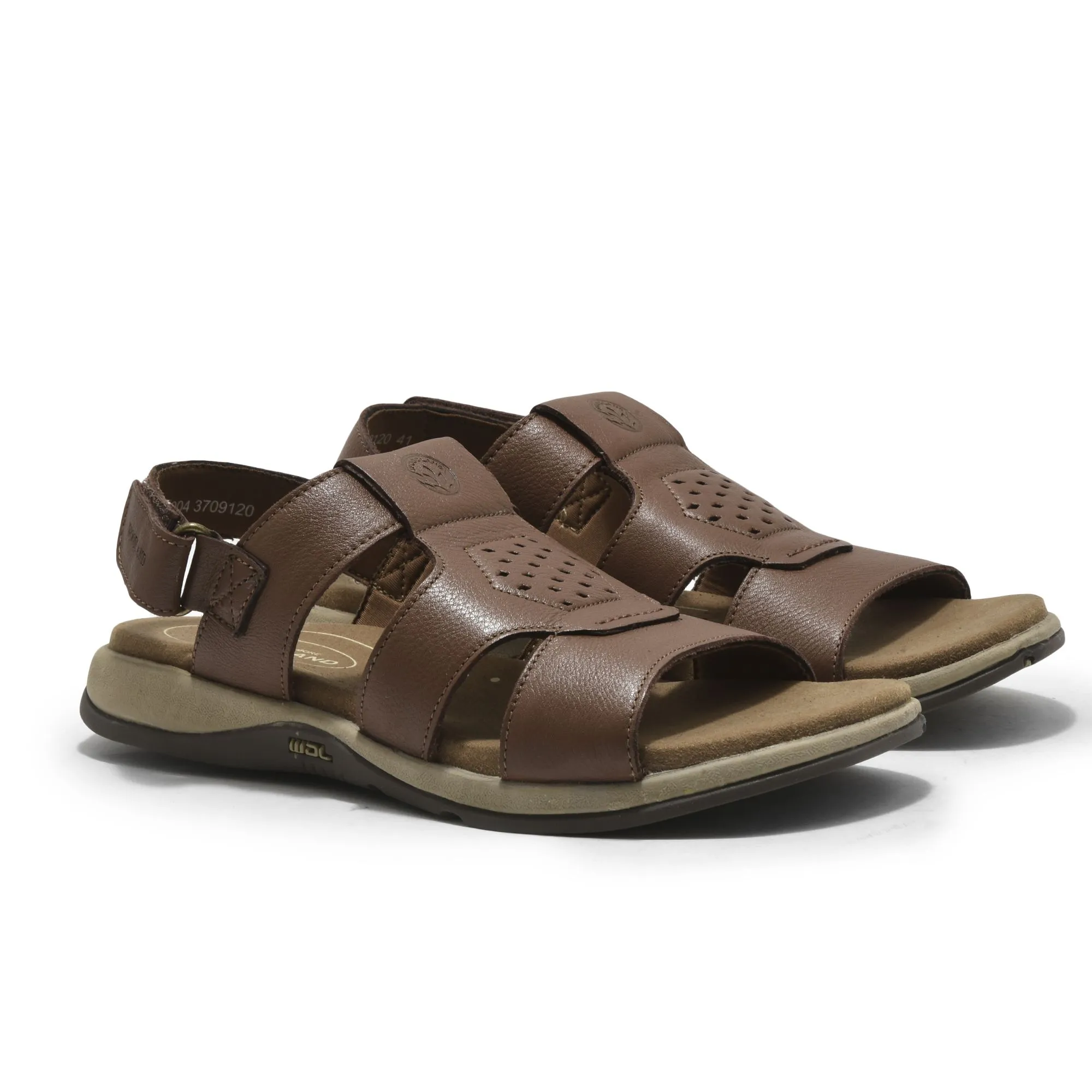 Tan Leather sandal for men - Thumbnail 6
